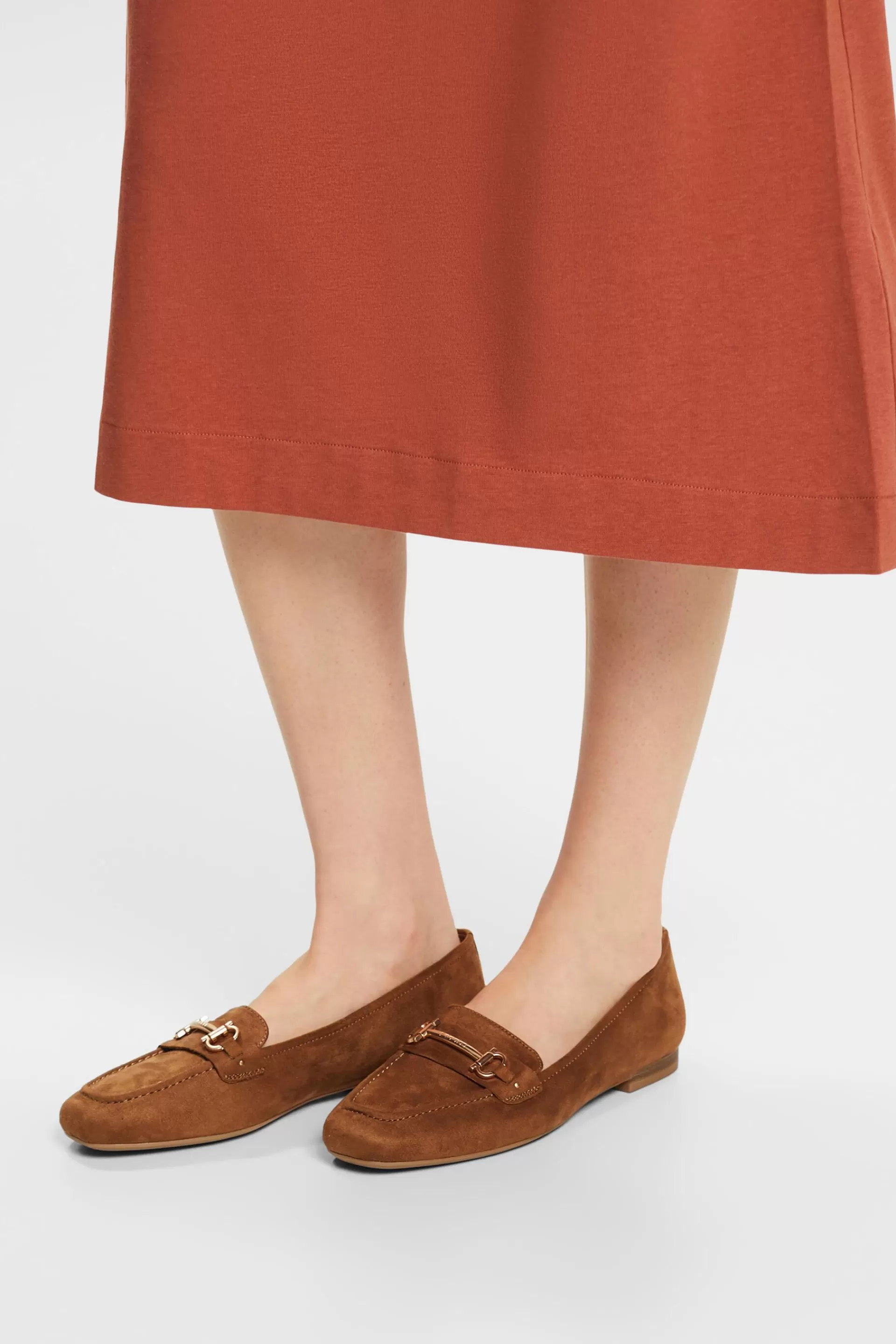 Loafer in Raulederoptik-ESPRIT New