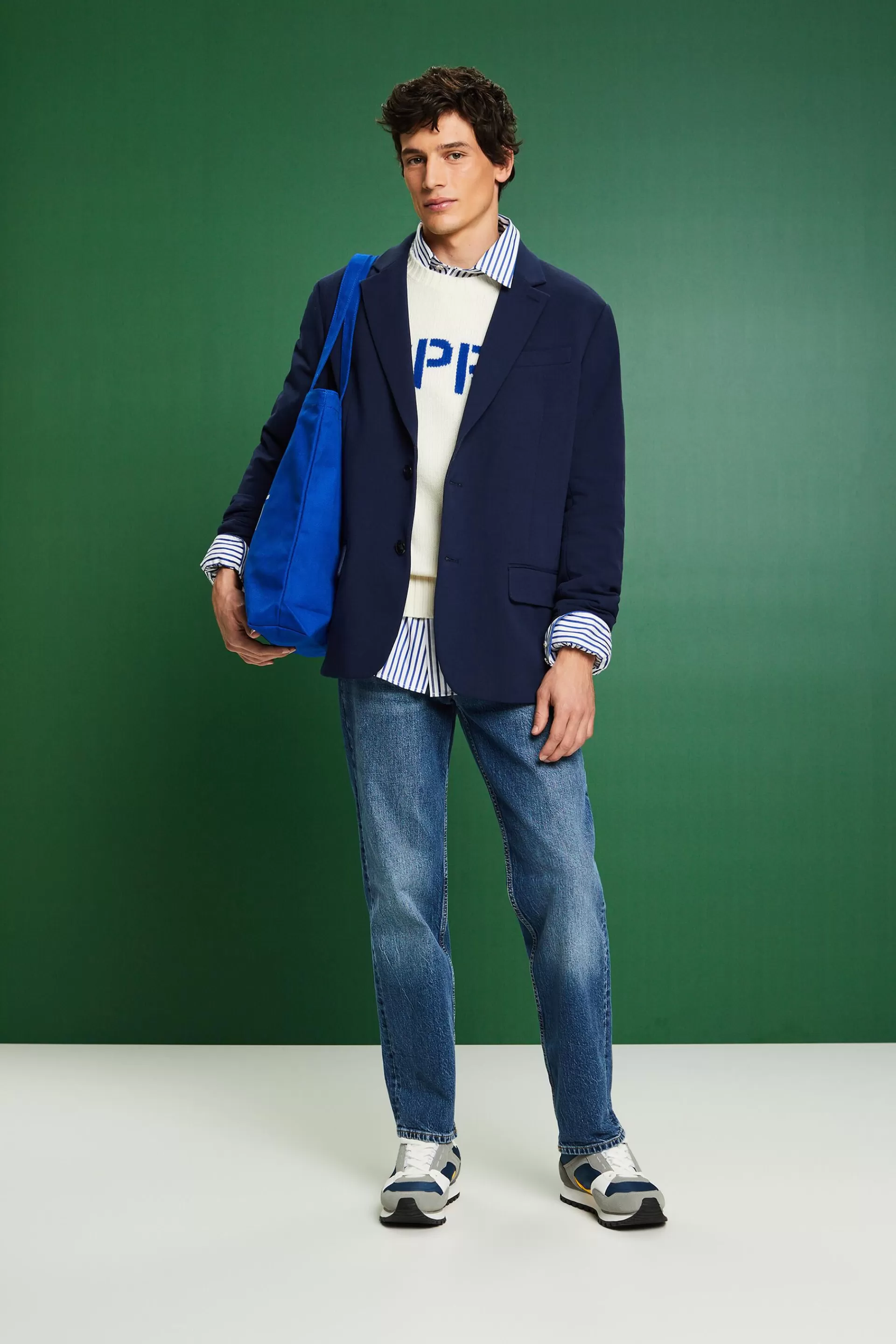 Lockere Retro-Jeans mit mittlerer Bundhöhe-ESPRIT Hot