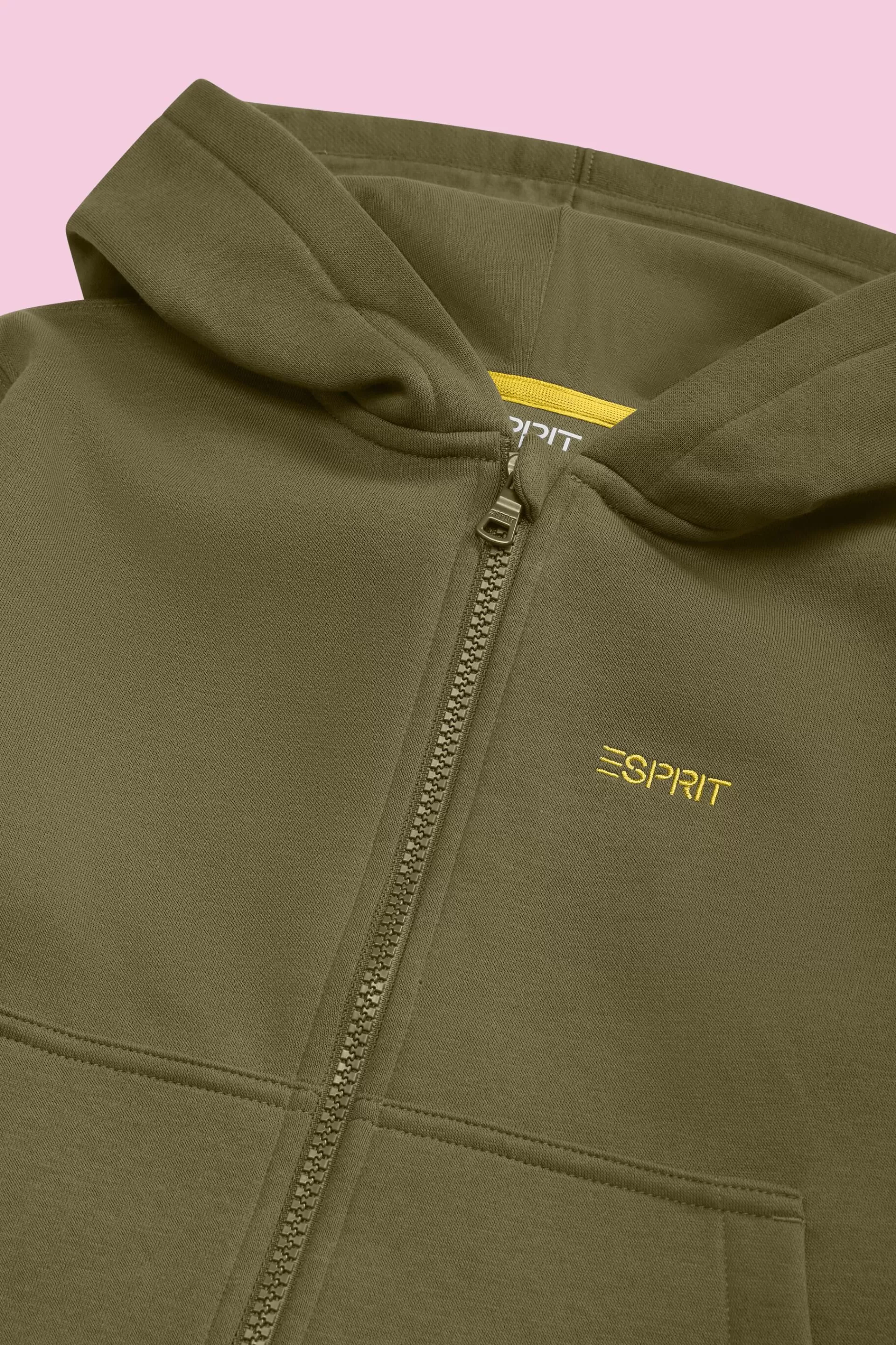 Logo-Kapuzenjacke mit Reißverschluss-ESPRIT Cheap