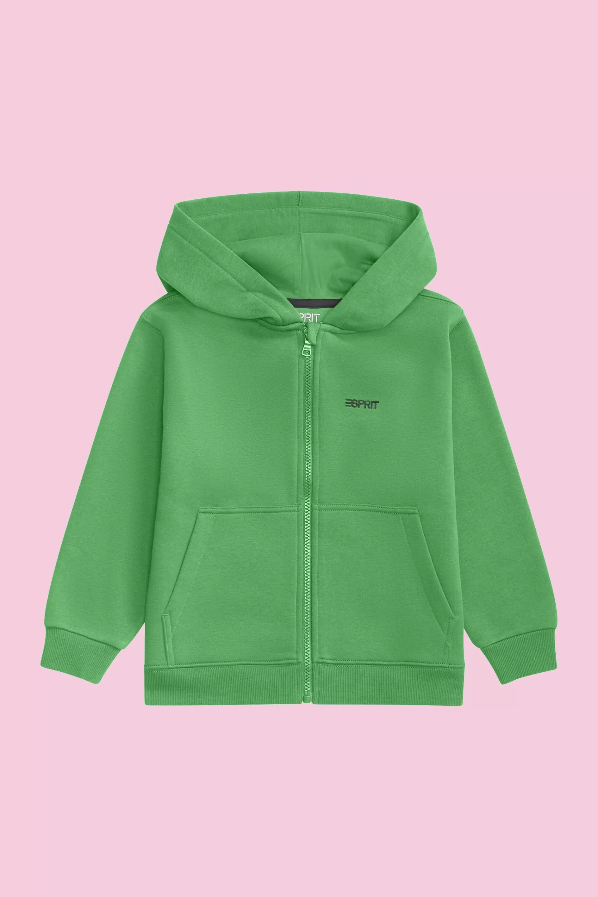 Logo-Kapuzenjacke mit Reißverschluss-ESPRIT Hot