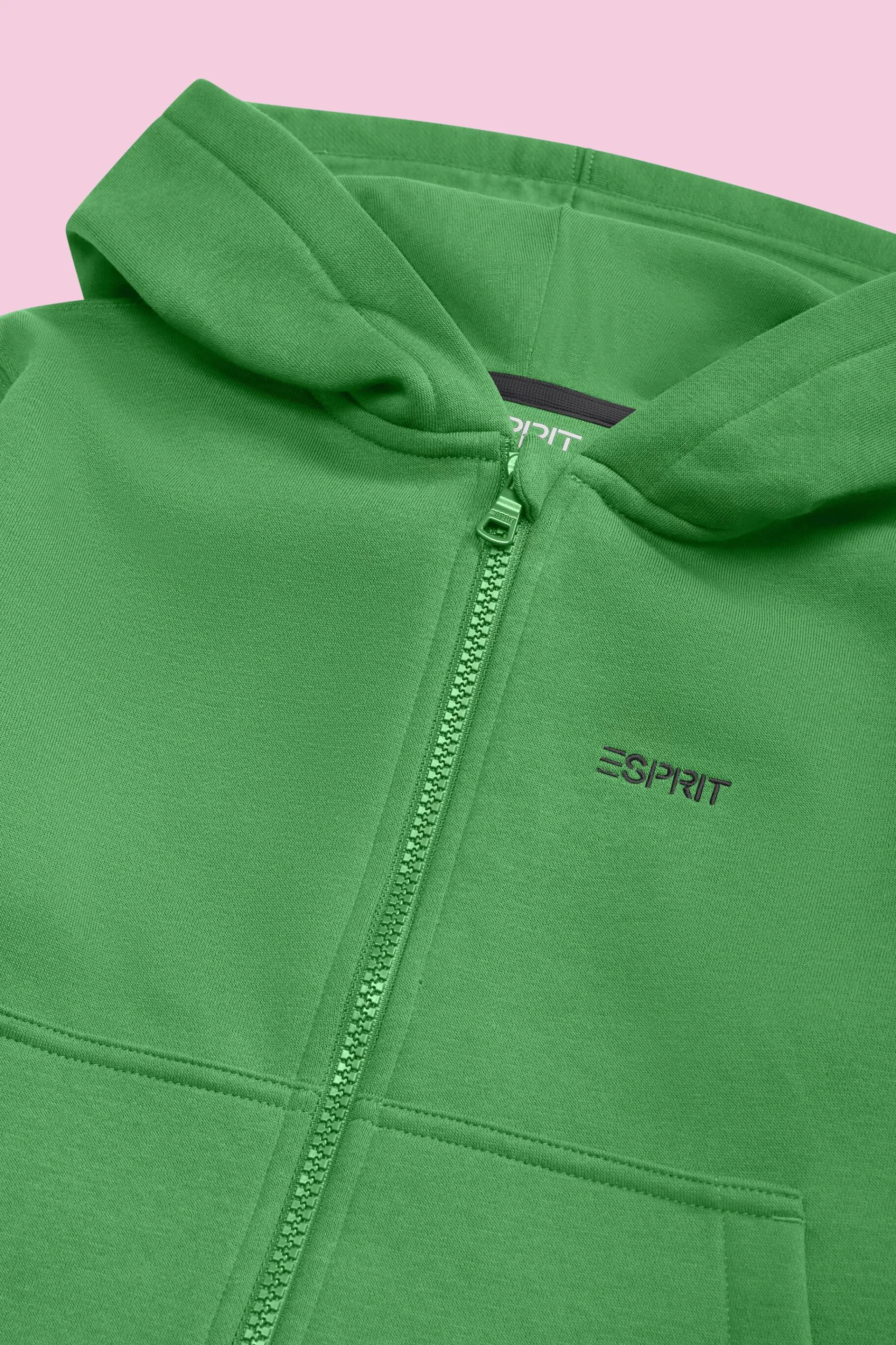 Logo-Kapuzenjacke mit Reißverschluss-ESPRIT Hot