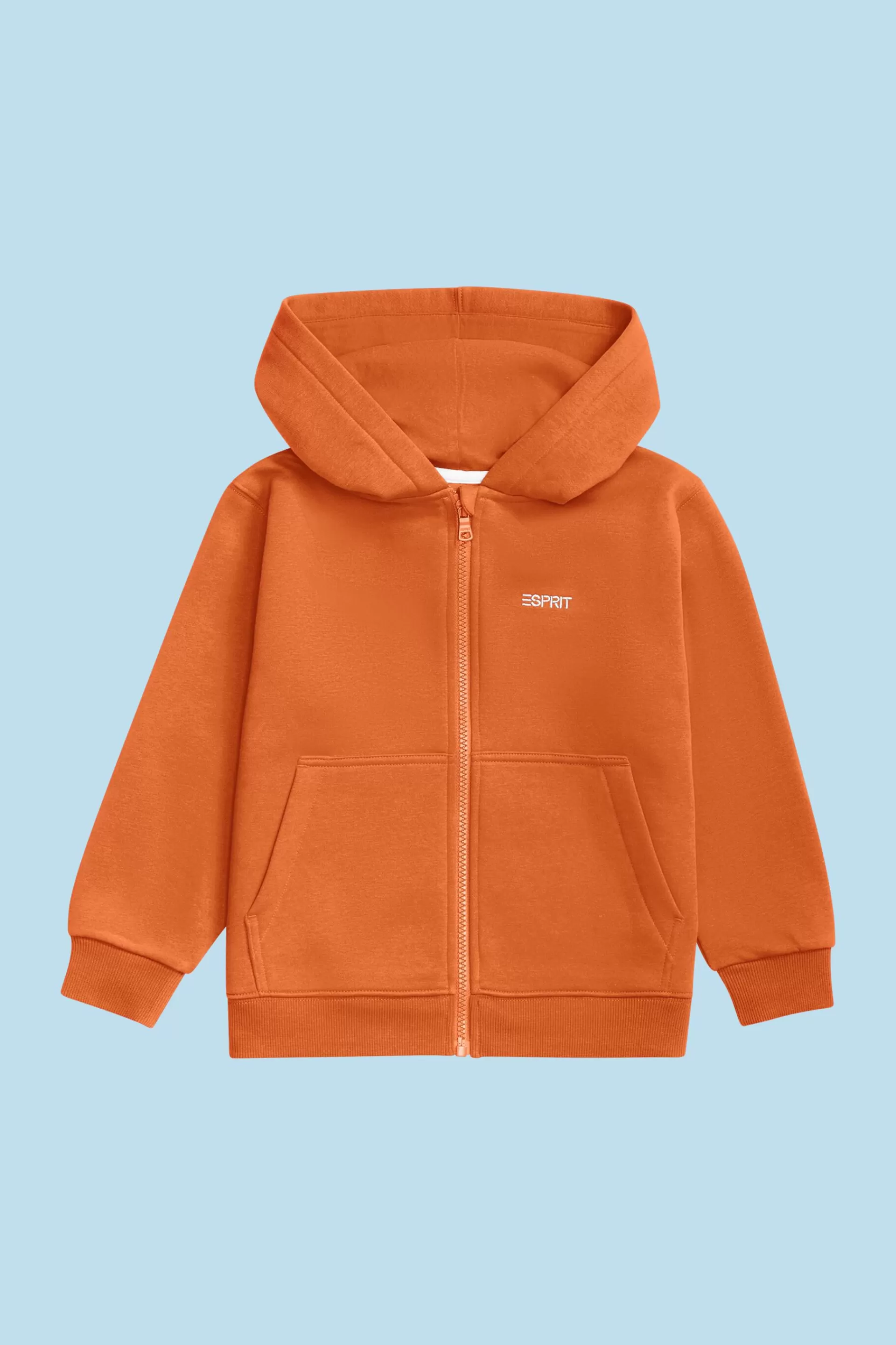Logo-Kapuzenjacke mit Reißverschluss-ESPRIT Discount