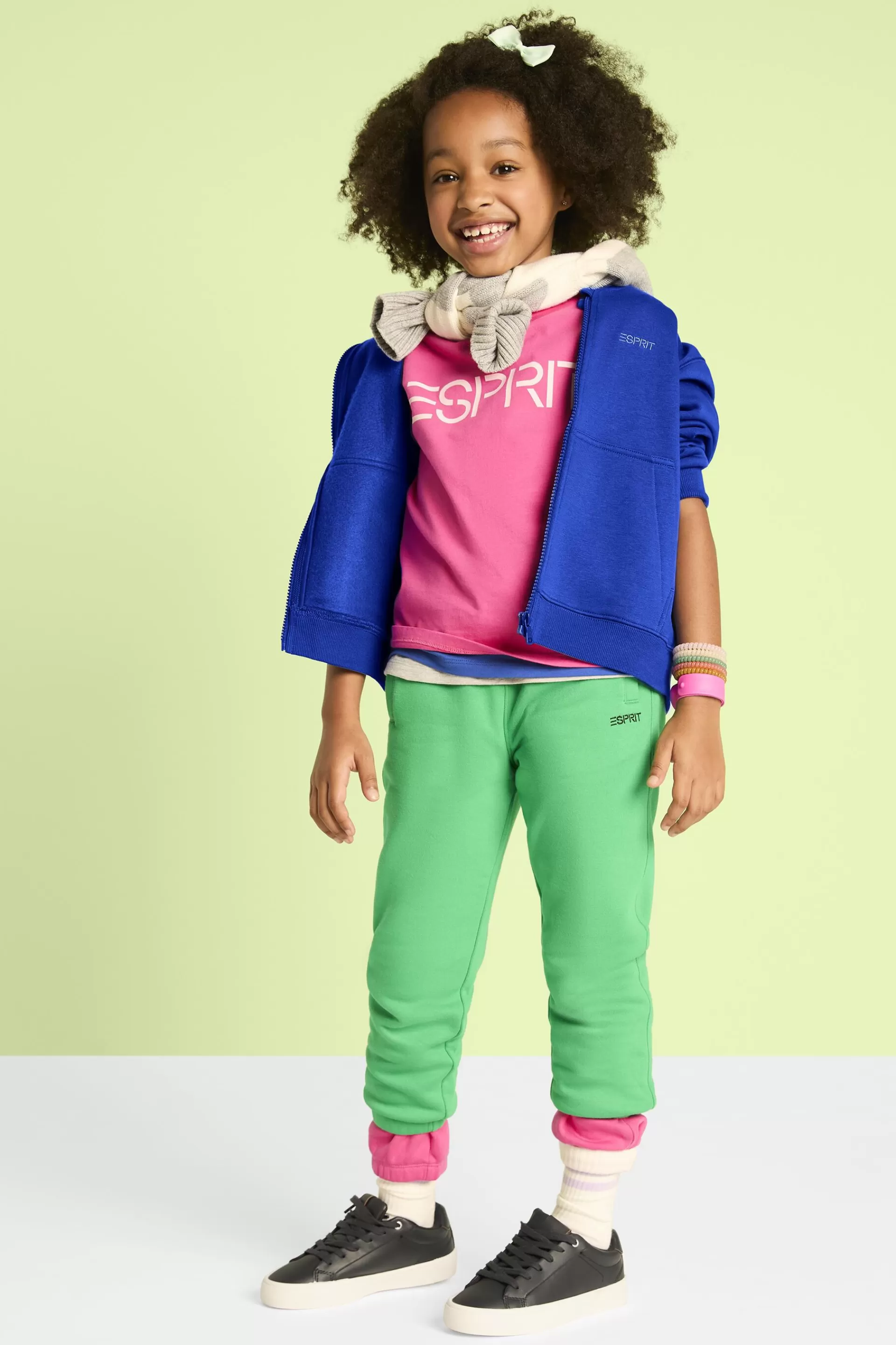 Logo-Kapuzenjacke mit Reißverschluss-ESPRIT Discount
