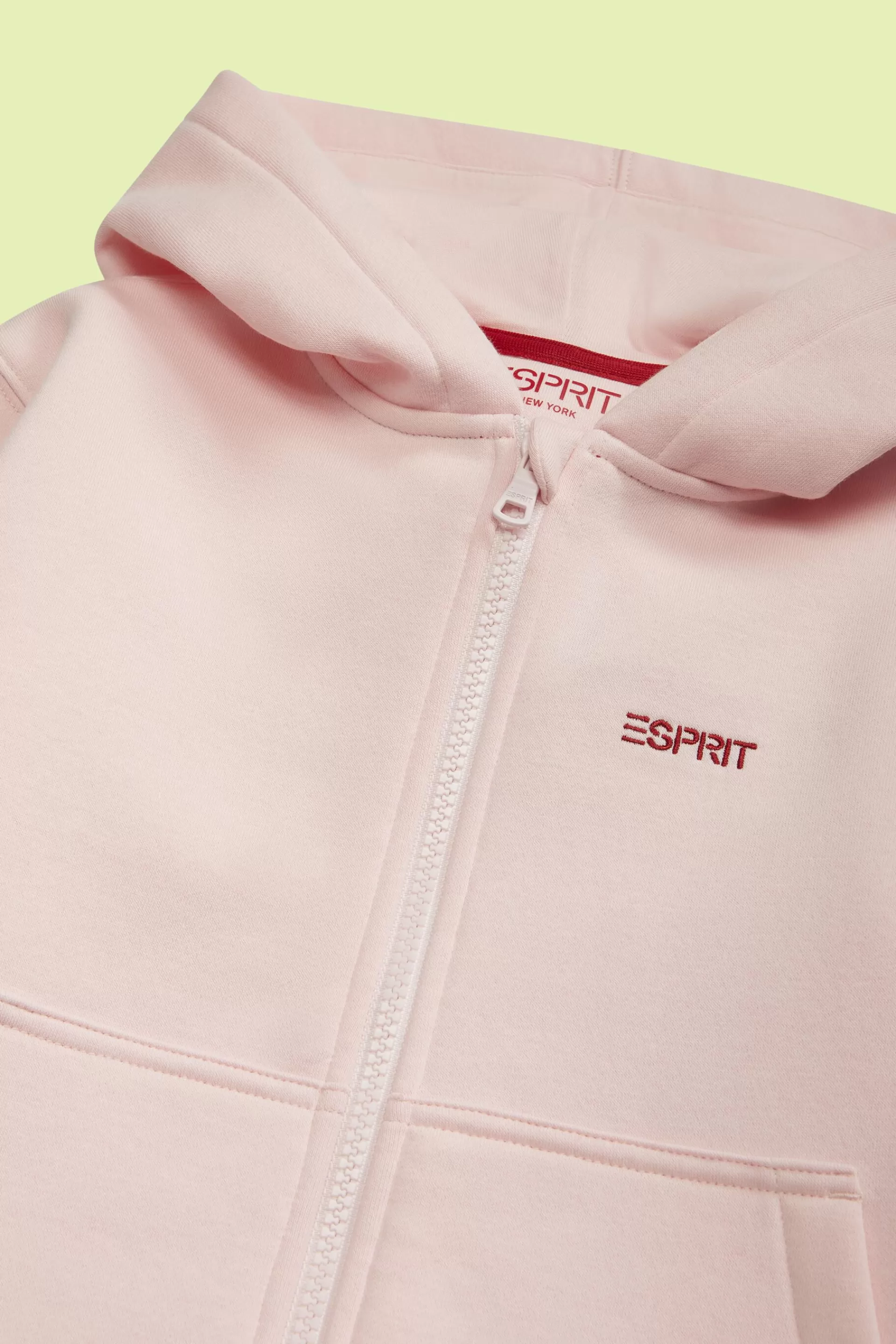 Logo-Kapuzenjacke mit Reißverschluss-ESPRIT New
