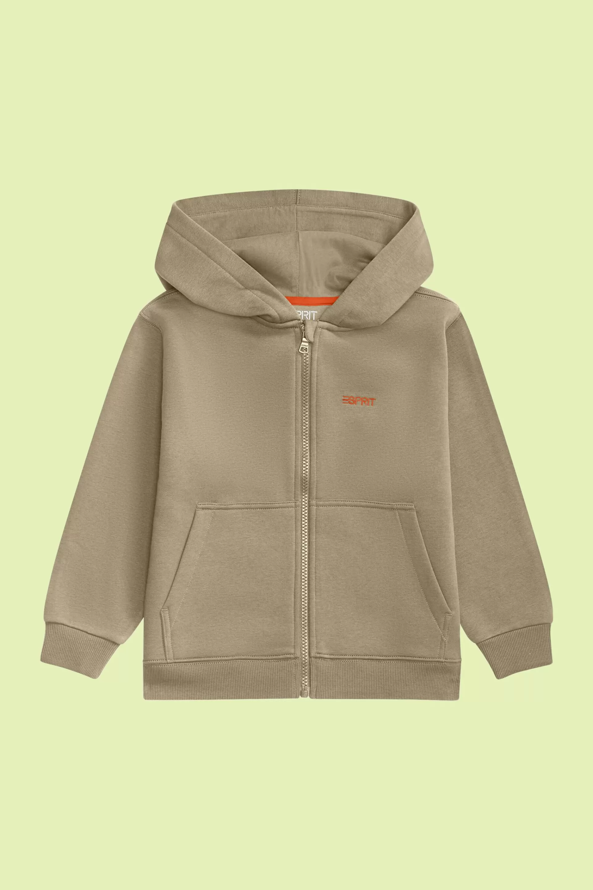 Logo-Kapuzenjacke mit Reißverschluss-ESPRIT Clearance