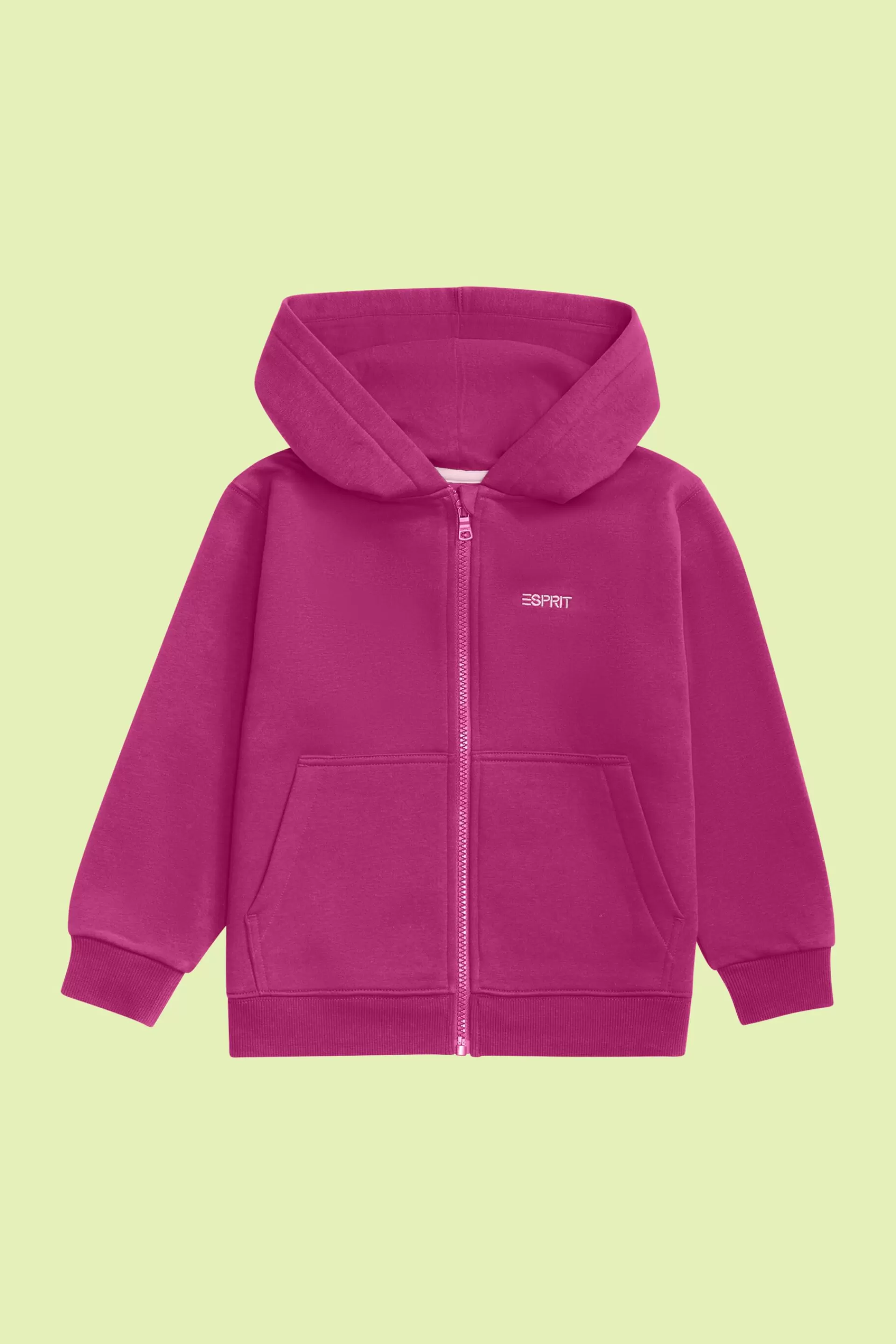 Logo-Kapuzenjacke mit Reißverschluss-ESPRIT Discount