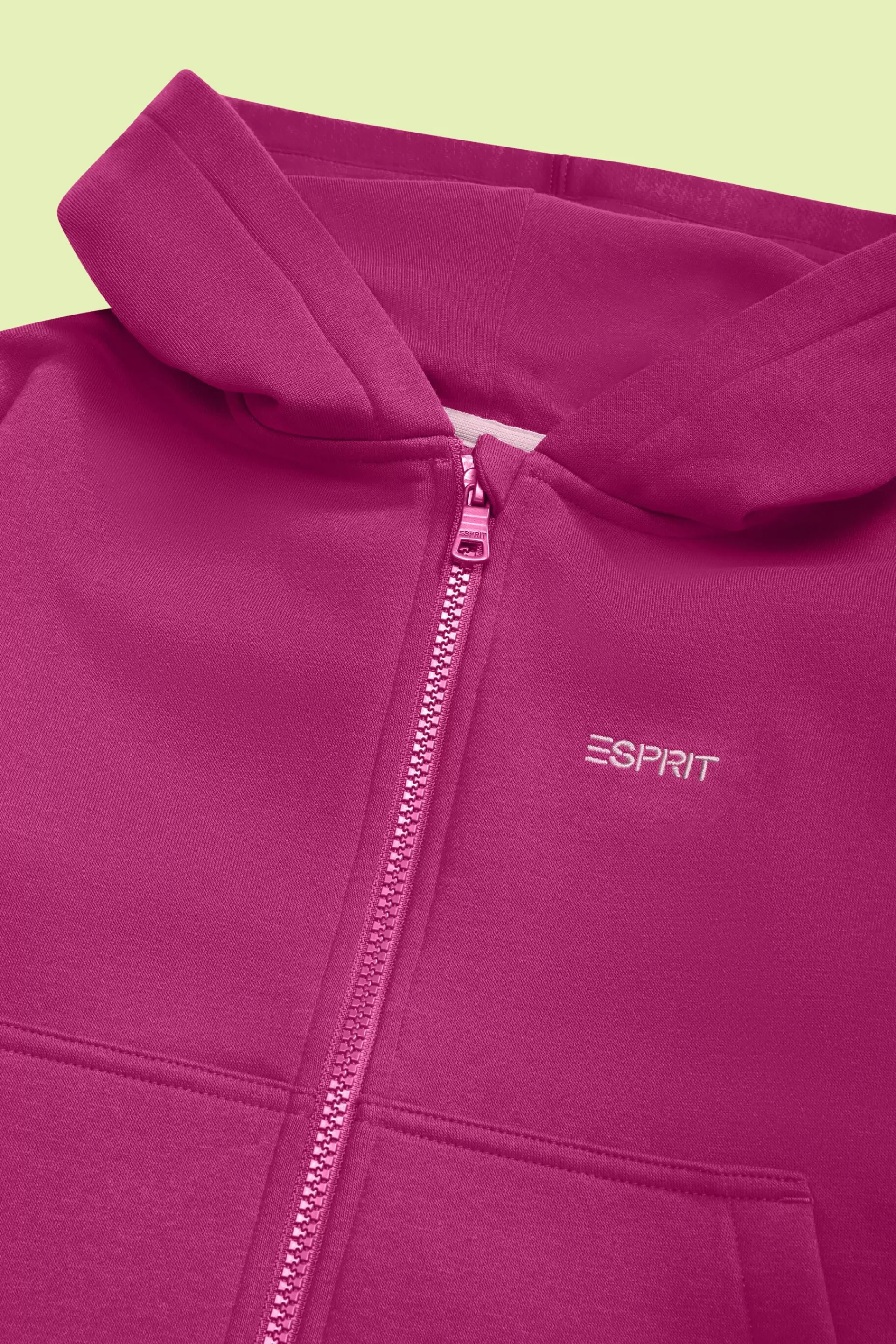 Logo-Kapuzenjacke mit Reißverschluss-ESPRIT Discount