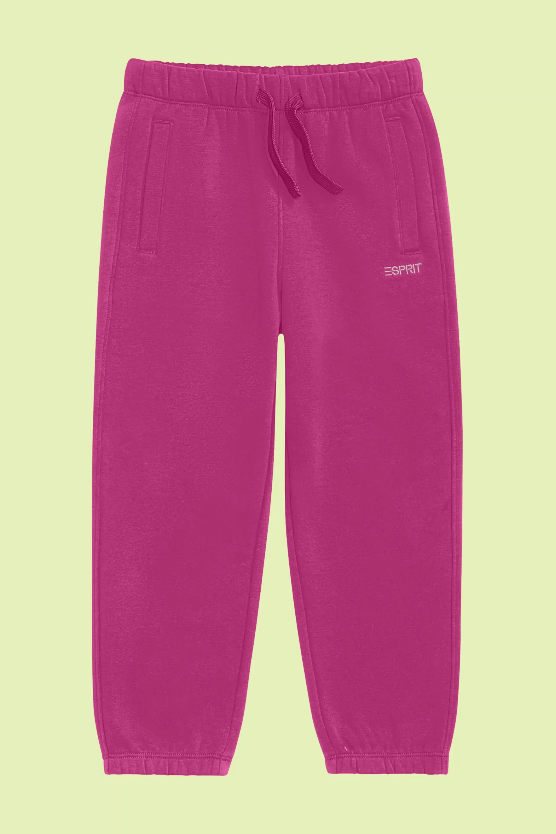 Logo-Sweathose aus Baumwollmix-ESPRIT New