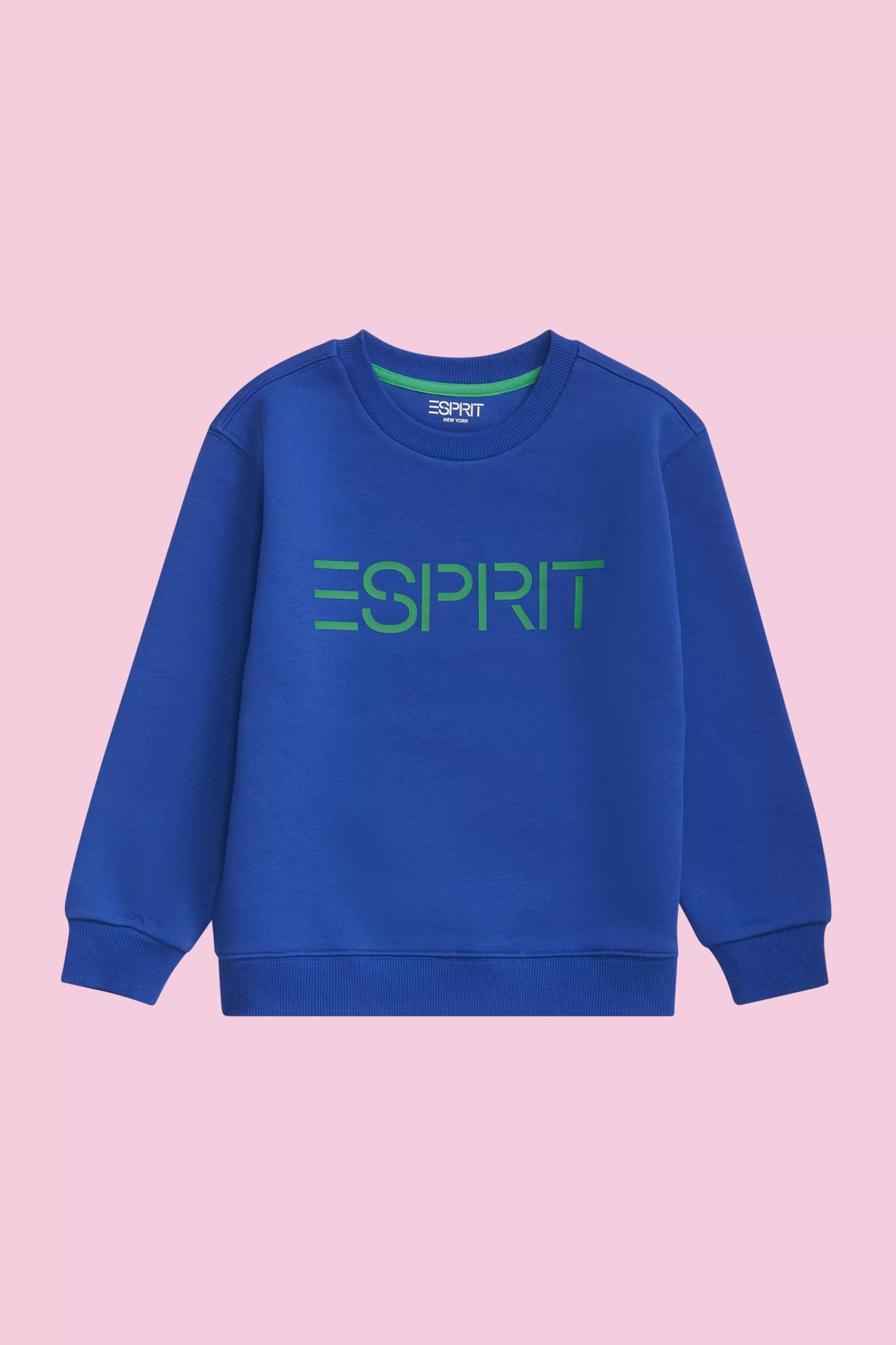 Logo-Sweatshirt mit Rundhalsausschnitt-ESPRIT Flash Sale