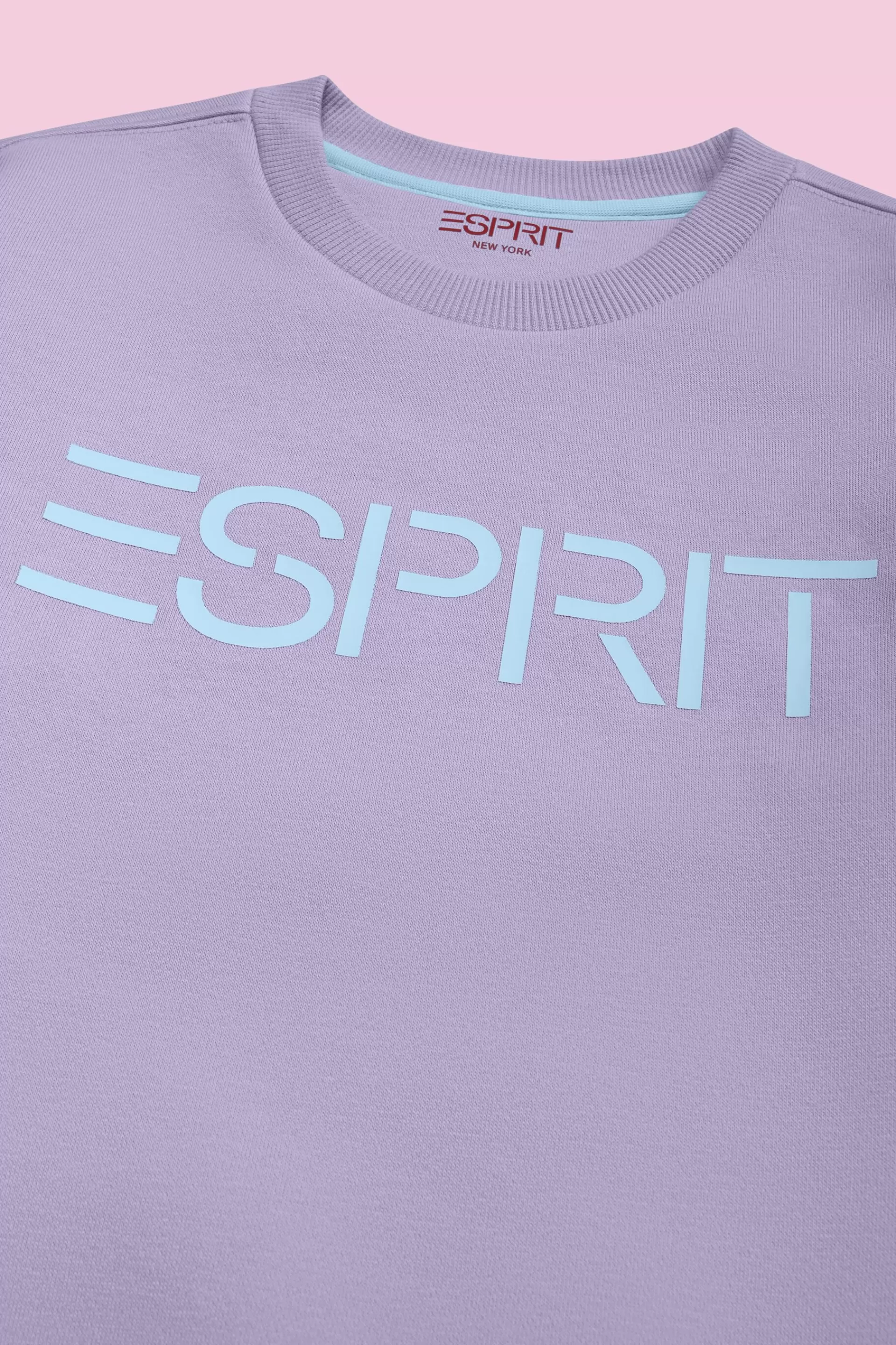 Logo-Sweatshirt mit Rundhalsausschnitt-ESPRIT New
