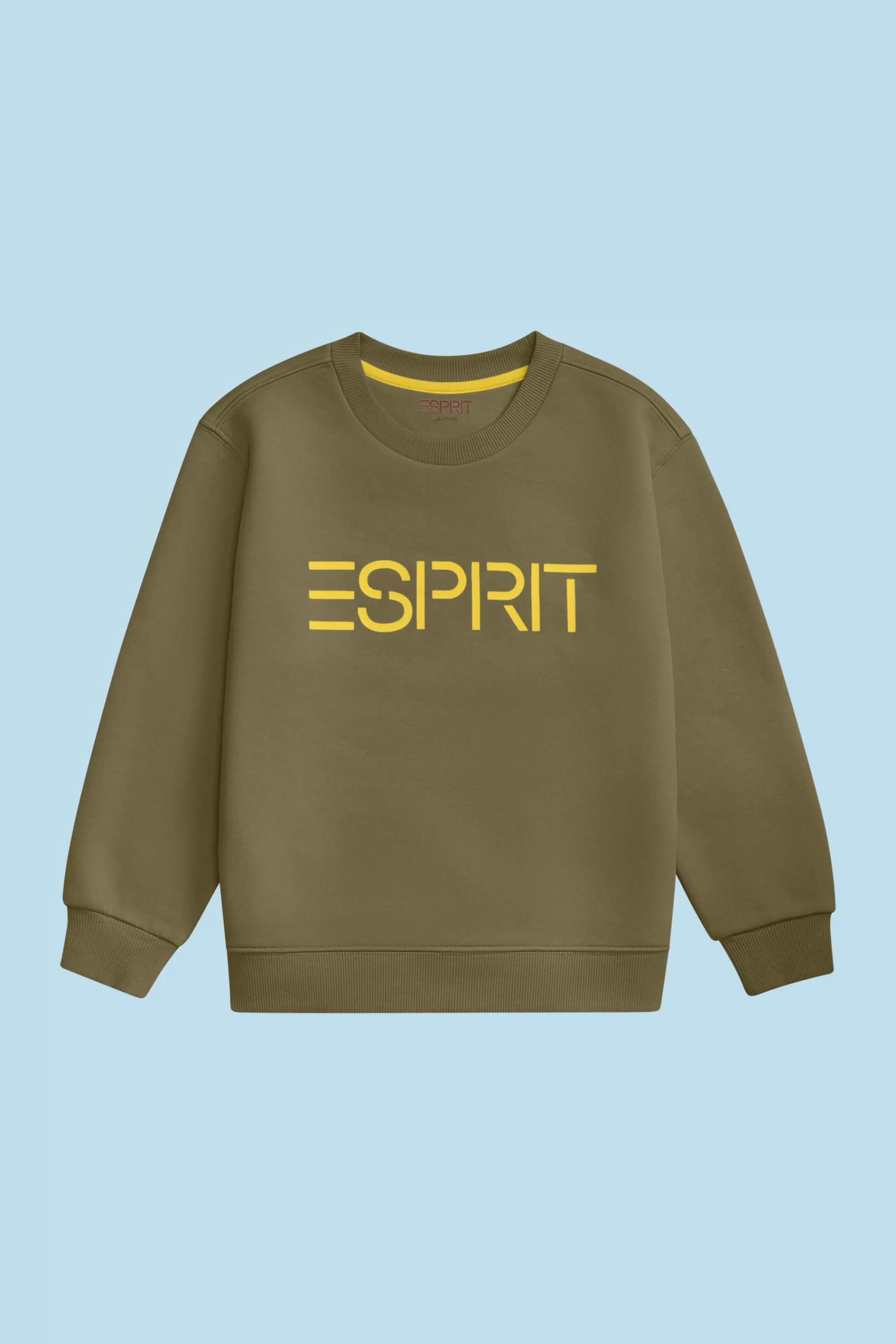 Logo-Sweatshirt mit Rundhalsausschnitt-ESPRIT Shop