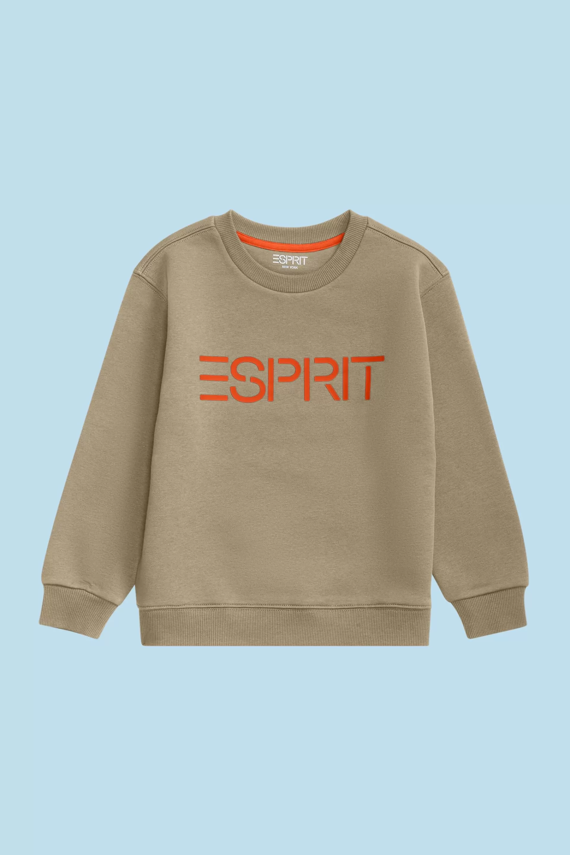 Logo-Sweatshirt mit Rundhalsausschnitt-ESPRIT Fashion