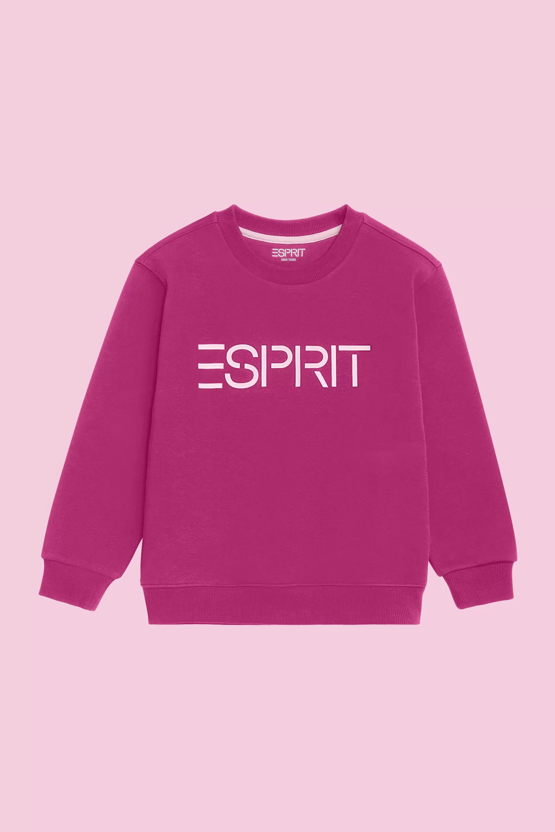 Logo-Sweatshirt mit Rundhalsausschnitt-ESPRIT Best Sale