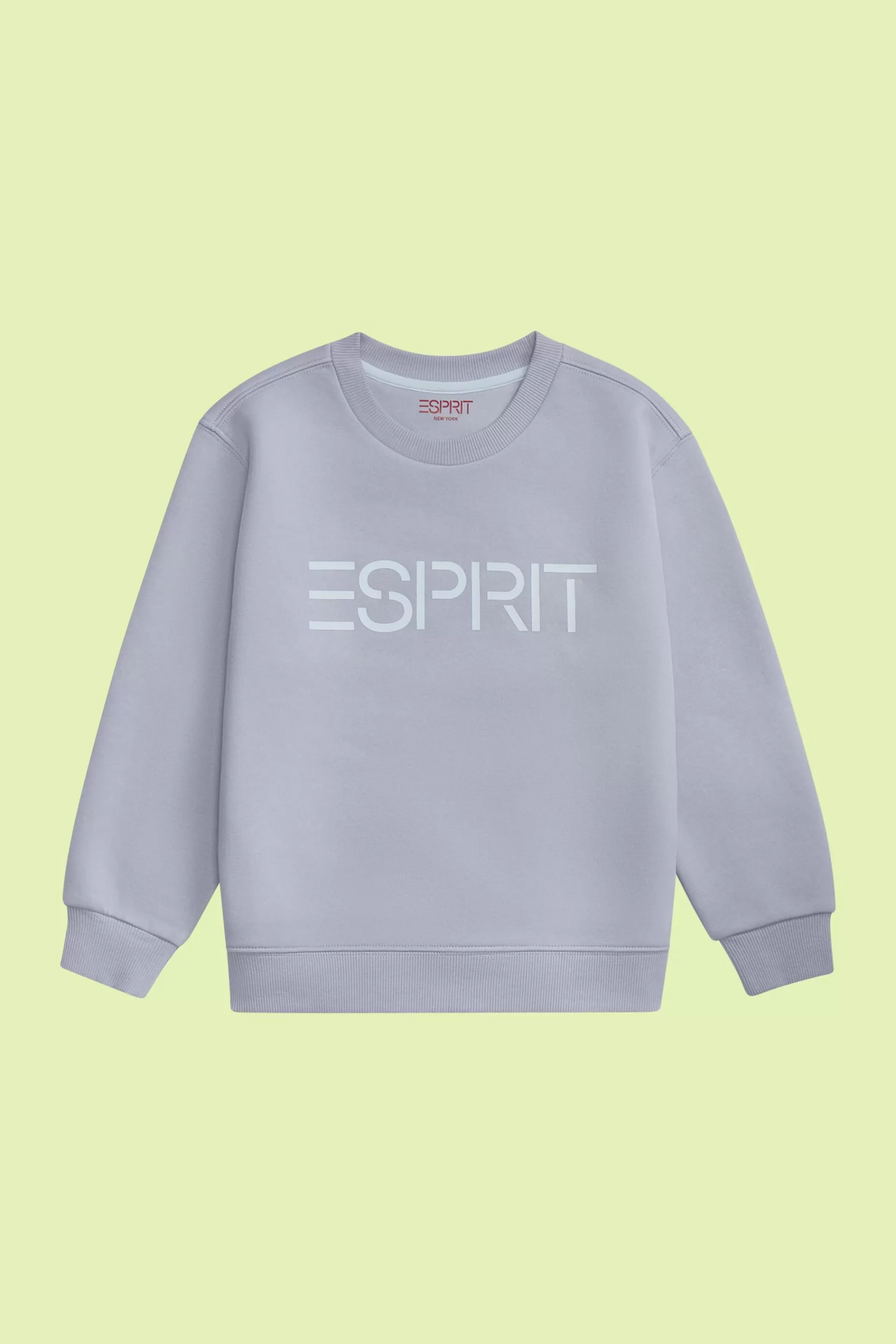 Logo-Sweatshirt mit Rundhalsausschnitt-ESPRIT Flash Sale