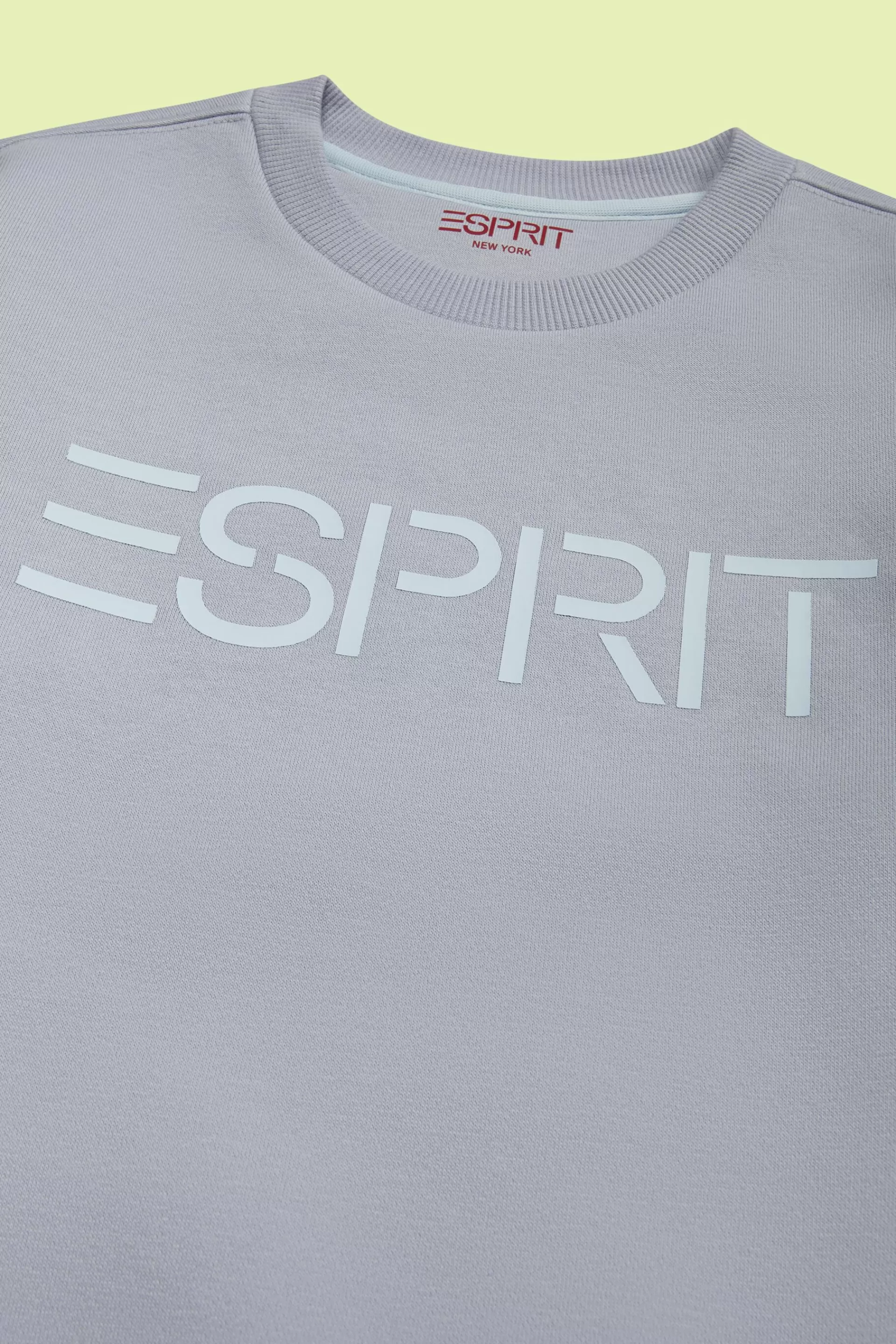 Logo-Sweatshirt mit Rundhalsausschnitt-ESPRIT Flash Sale