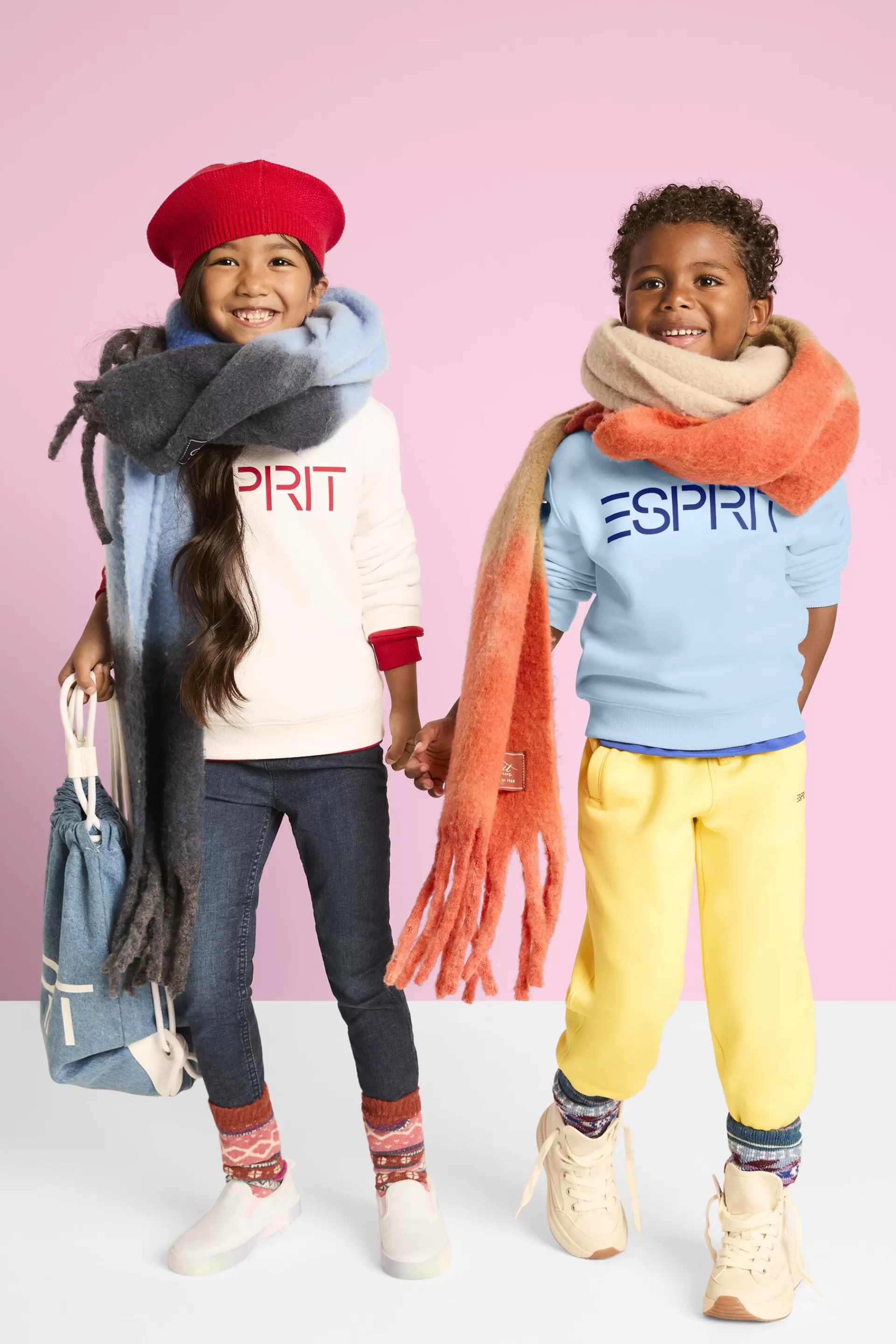 Logo-Sweatshirt mit Rundhalsausschnitt-ESPRIT Best Sale