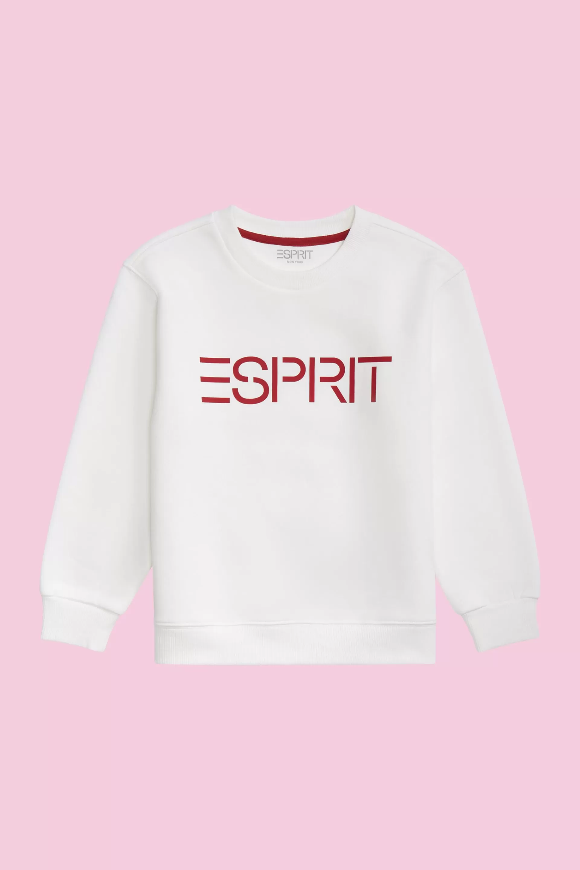 Logo-Sweatshirt mit Rundhalsausschnitt-ESPRIT Best Sale