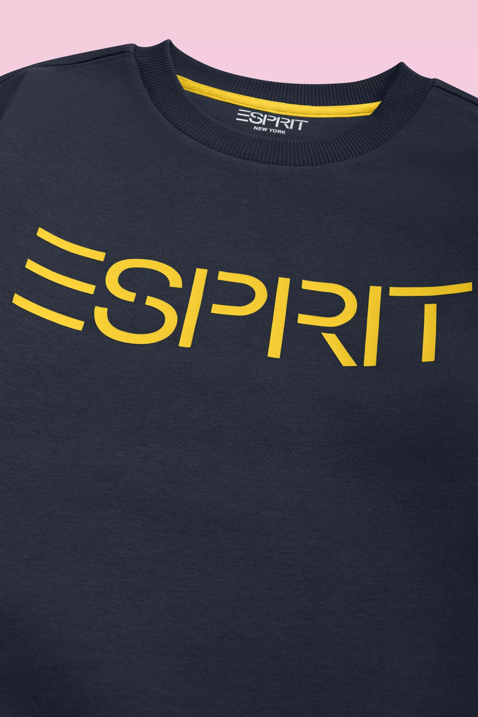 Logo-Sweatshirt mit Rundhalsausschnitt-ESPRIT Discount