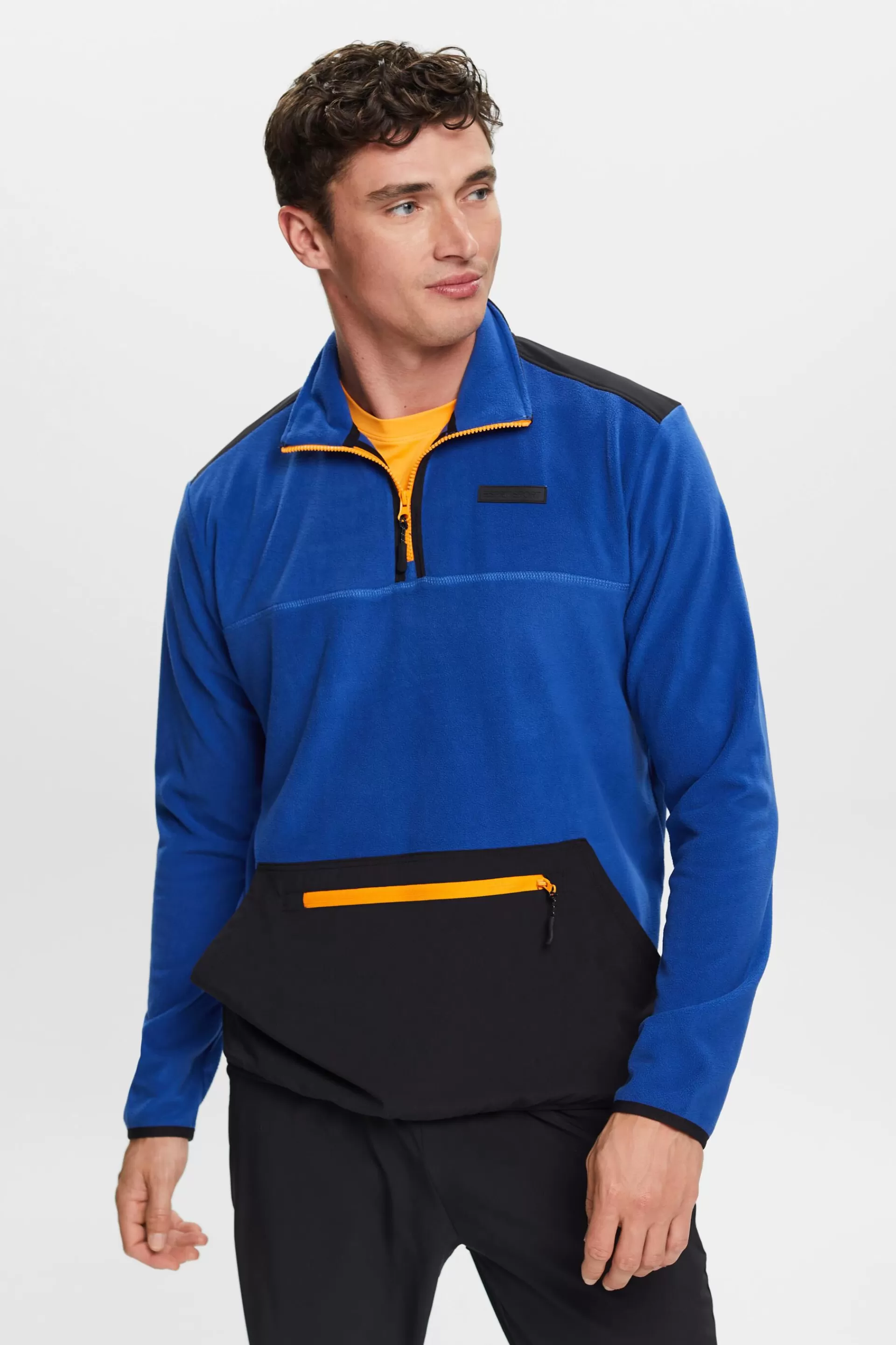 Longsleeve aus Fleece-ESPRIT Flash Sale