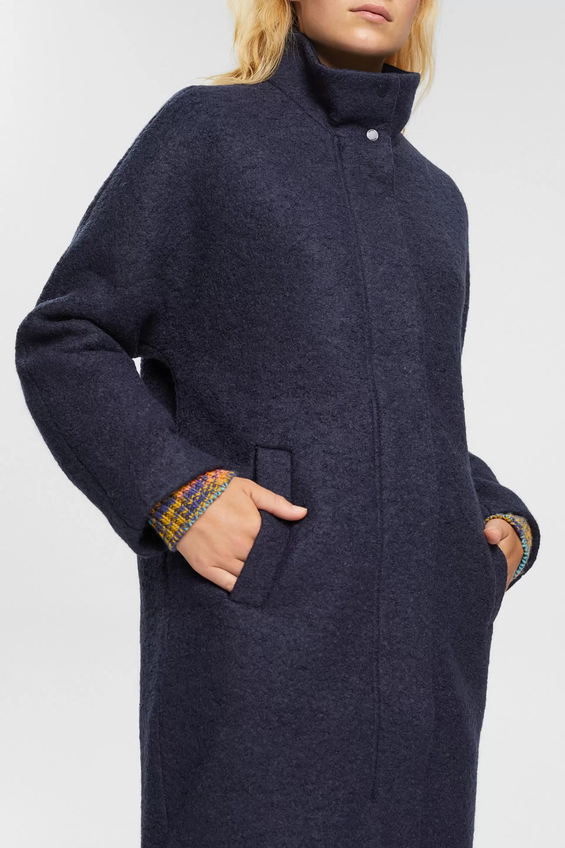 Mantel aus Wollmix-ESPRIT Clearance