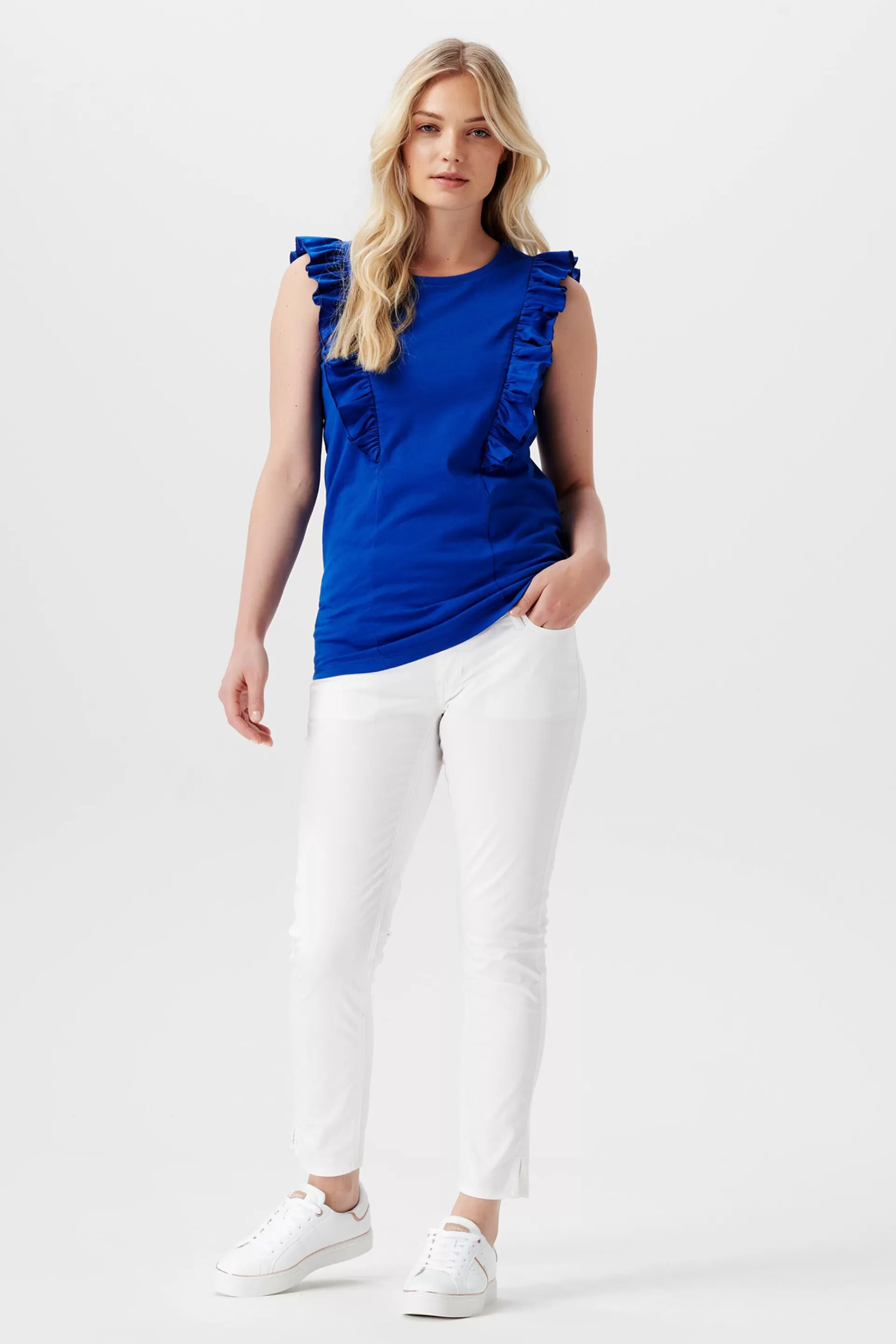 MATERNITY Ärmelloses Top mit Stillfunktion-ESPRIT New