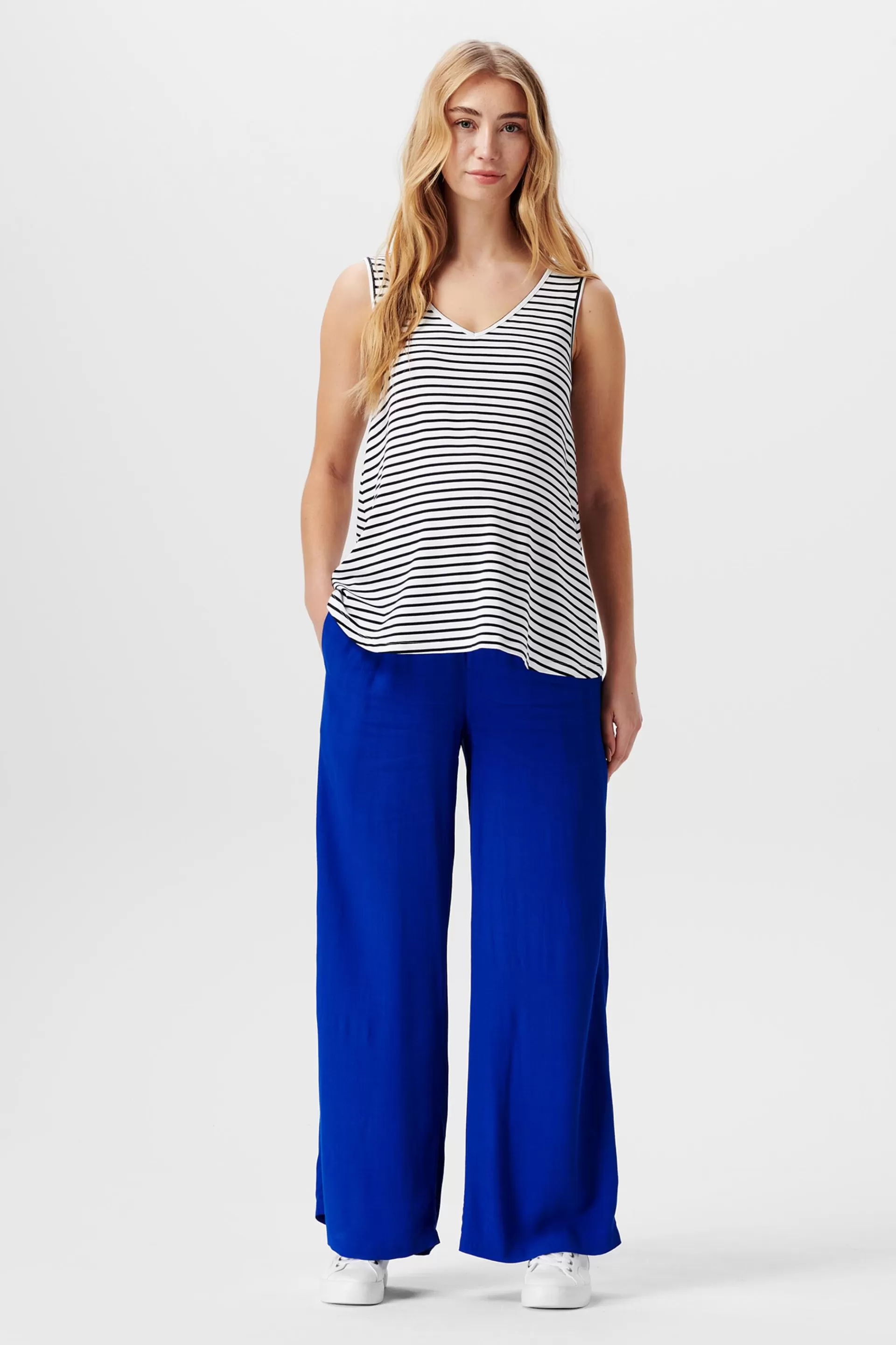 MATERNITY Gestreiftes Jersey-Tanktop-ESPRIT Hot