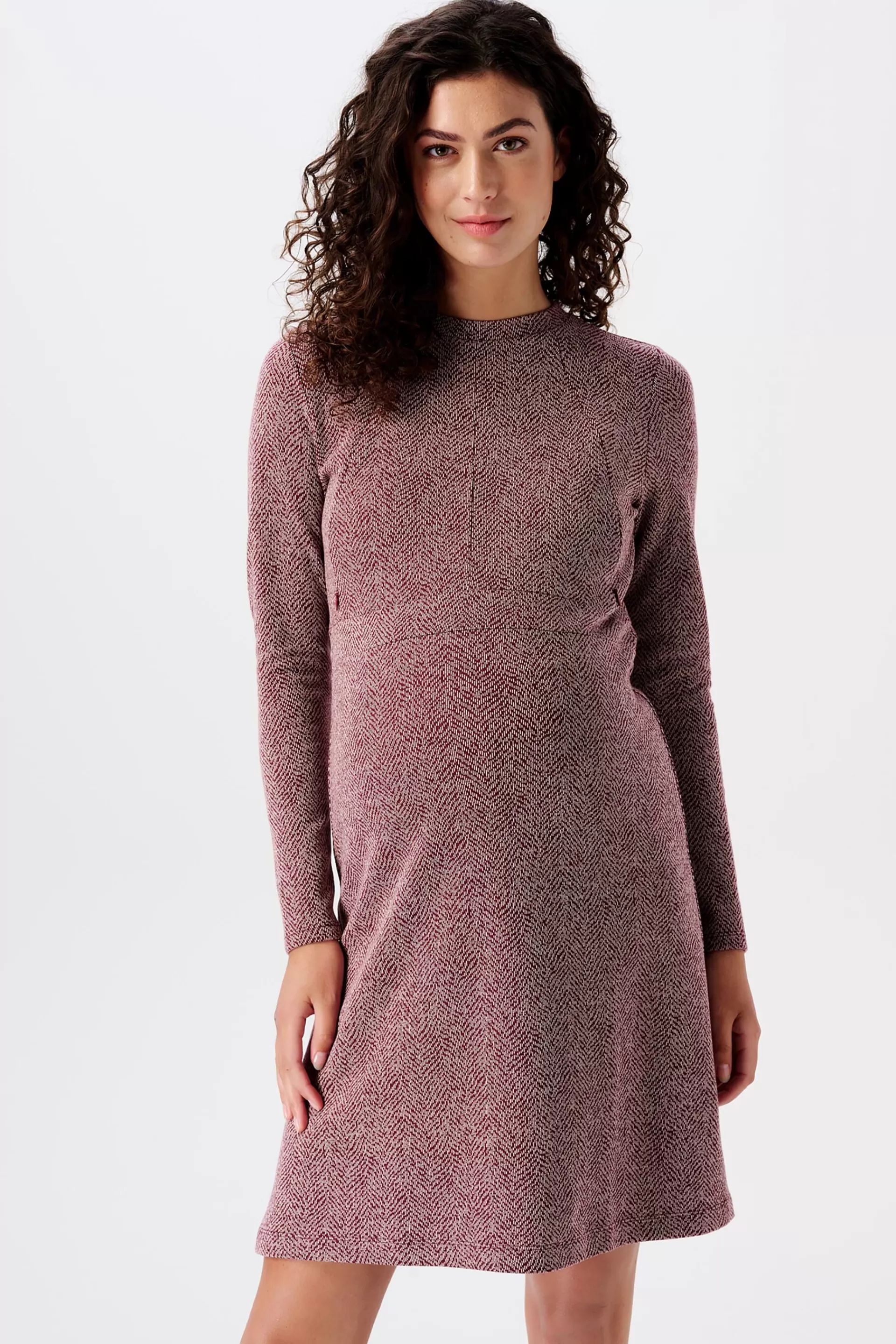 MATERNITY Jacquard-Minikleid mit Stillfunktion-ESPRIT Flash Sale