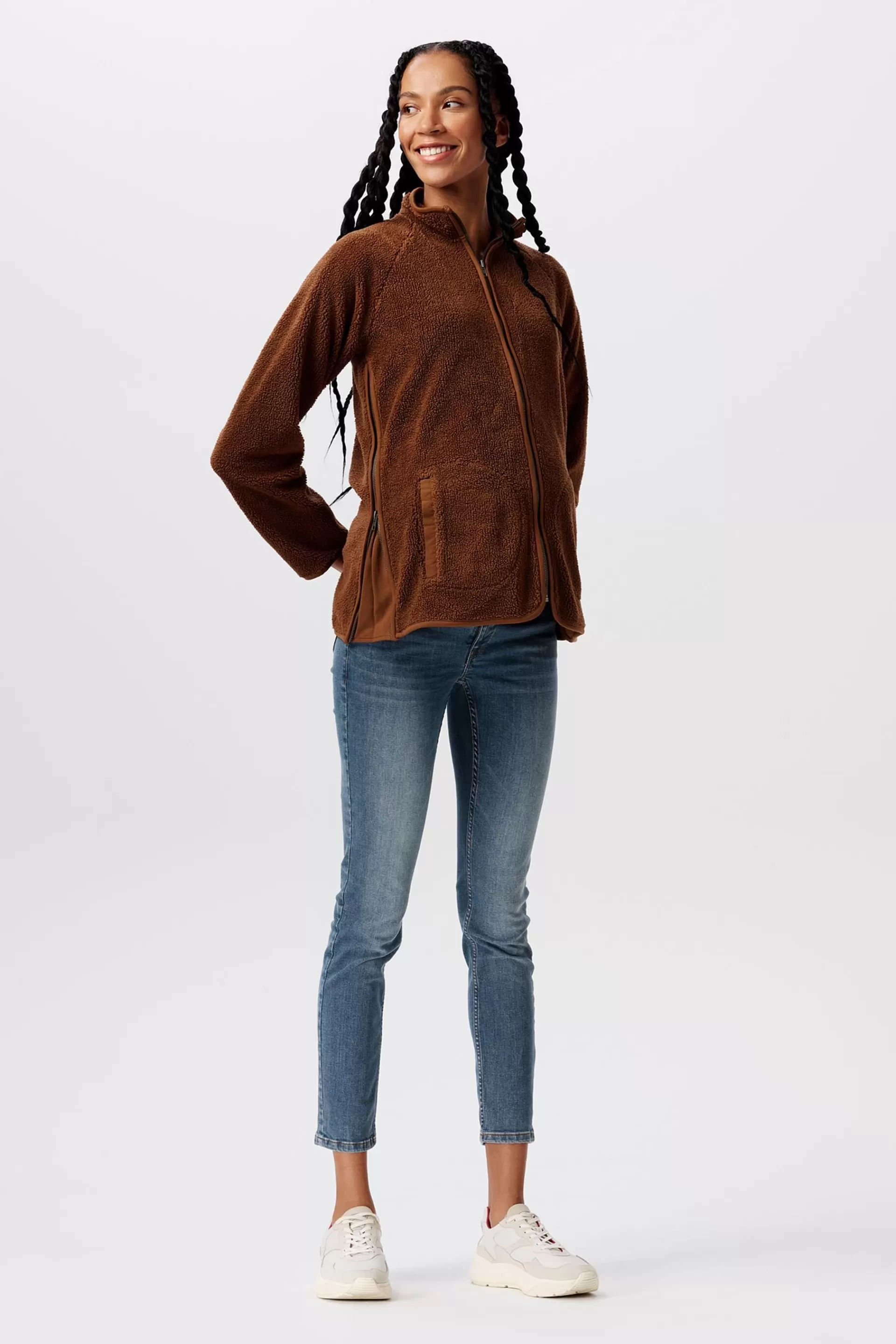 MATERNITY Sweatshirt aus Teddyfleece-ESPRIT Hot
