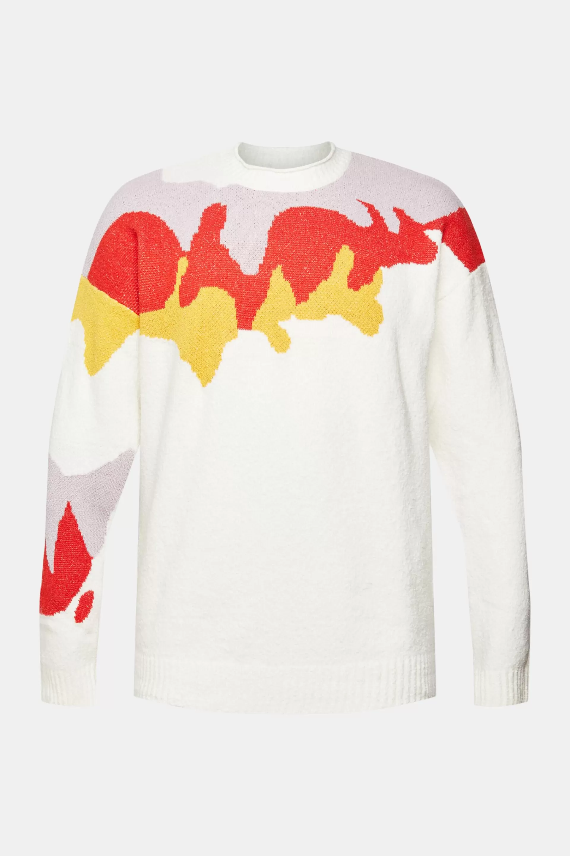 Mehrfarbiger Strickpullover-ESPRIT New
