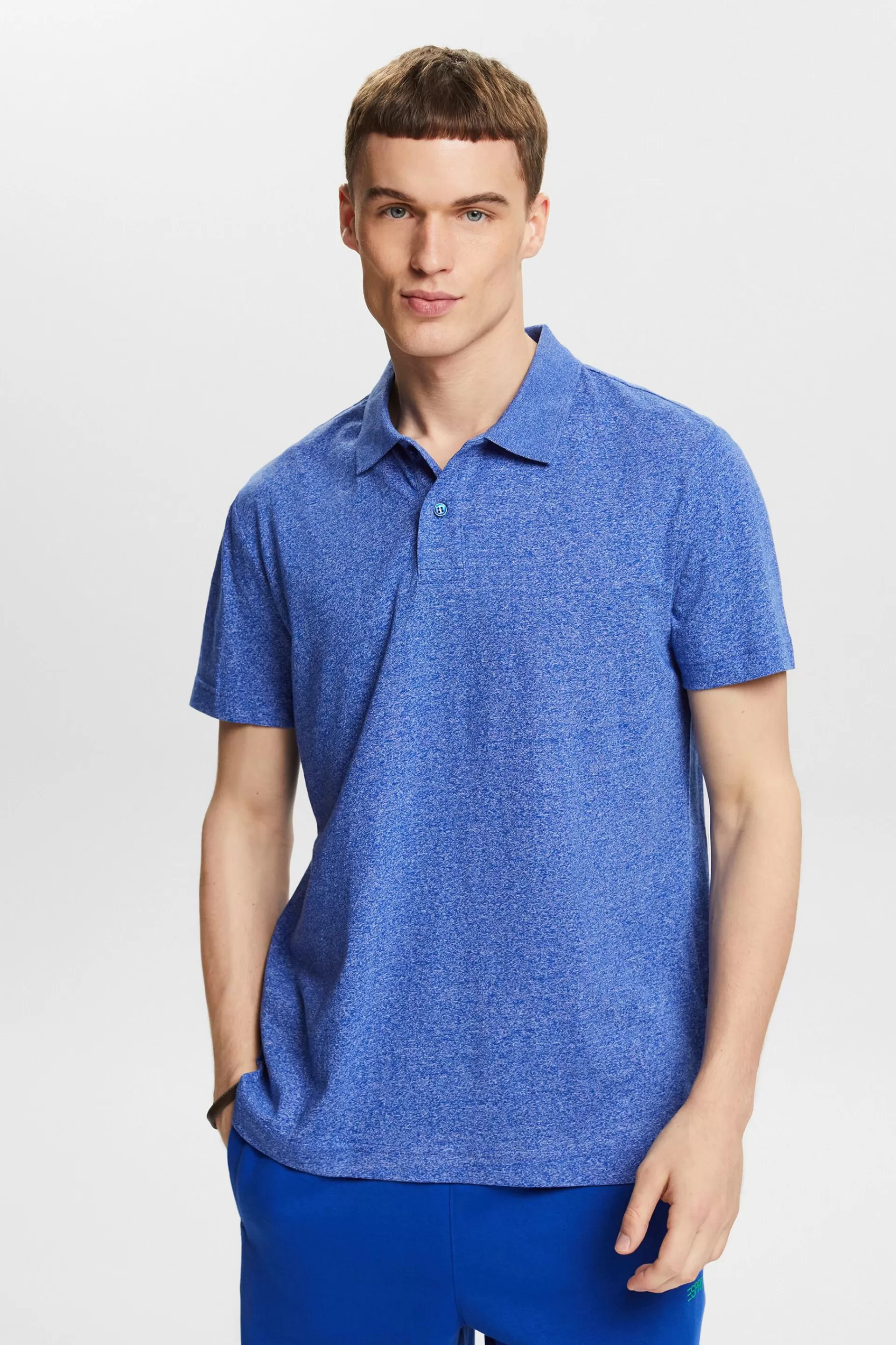 Meliertes Poloshirt-ESPRIT Best