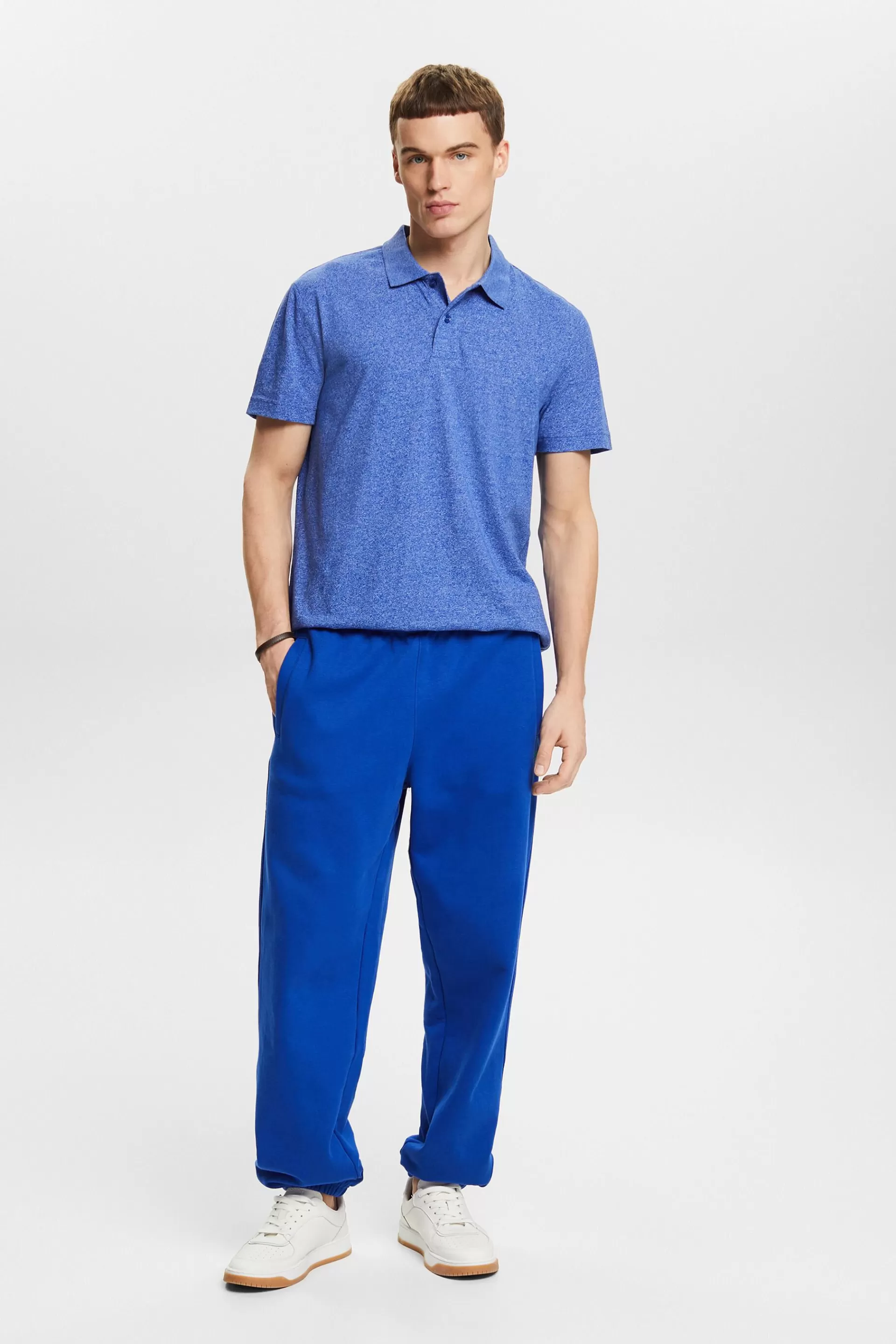 Meliertes Poloshirt-ESPRIT Best