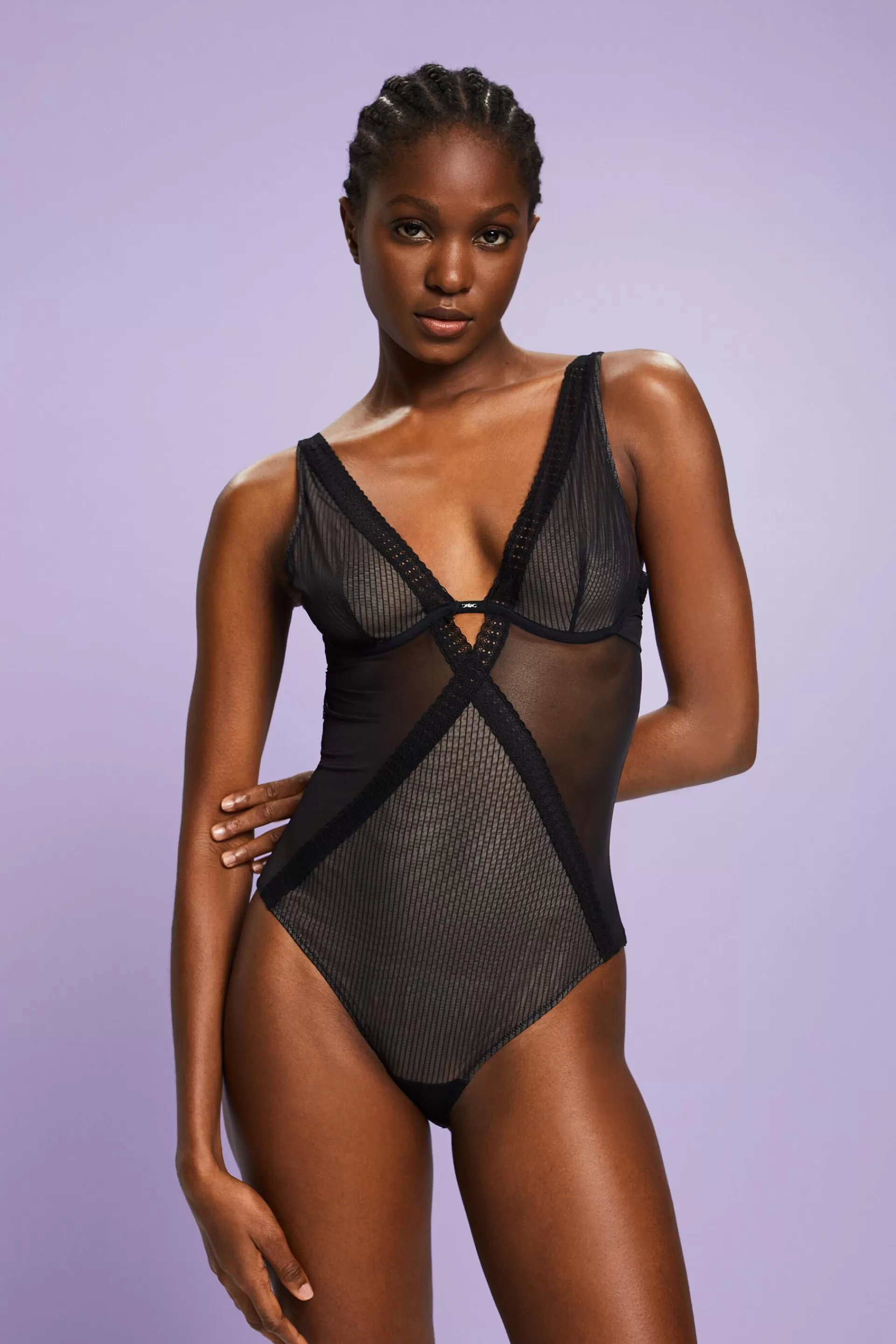 Mesh-Body mit Bügel-Cups-ESPRIT Best Sale