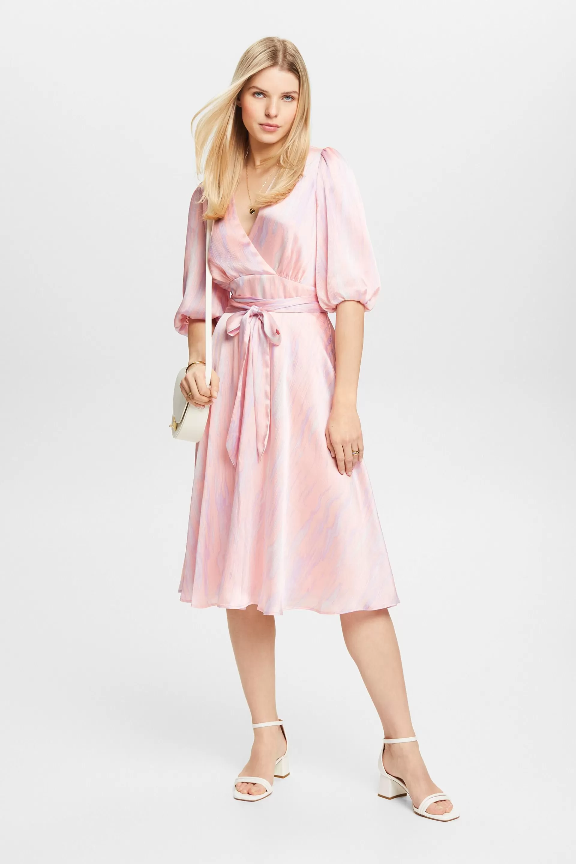 Midikleid mit Puffärmeln-ESPRIT Flash Sale