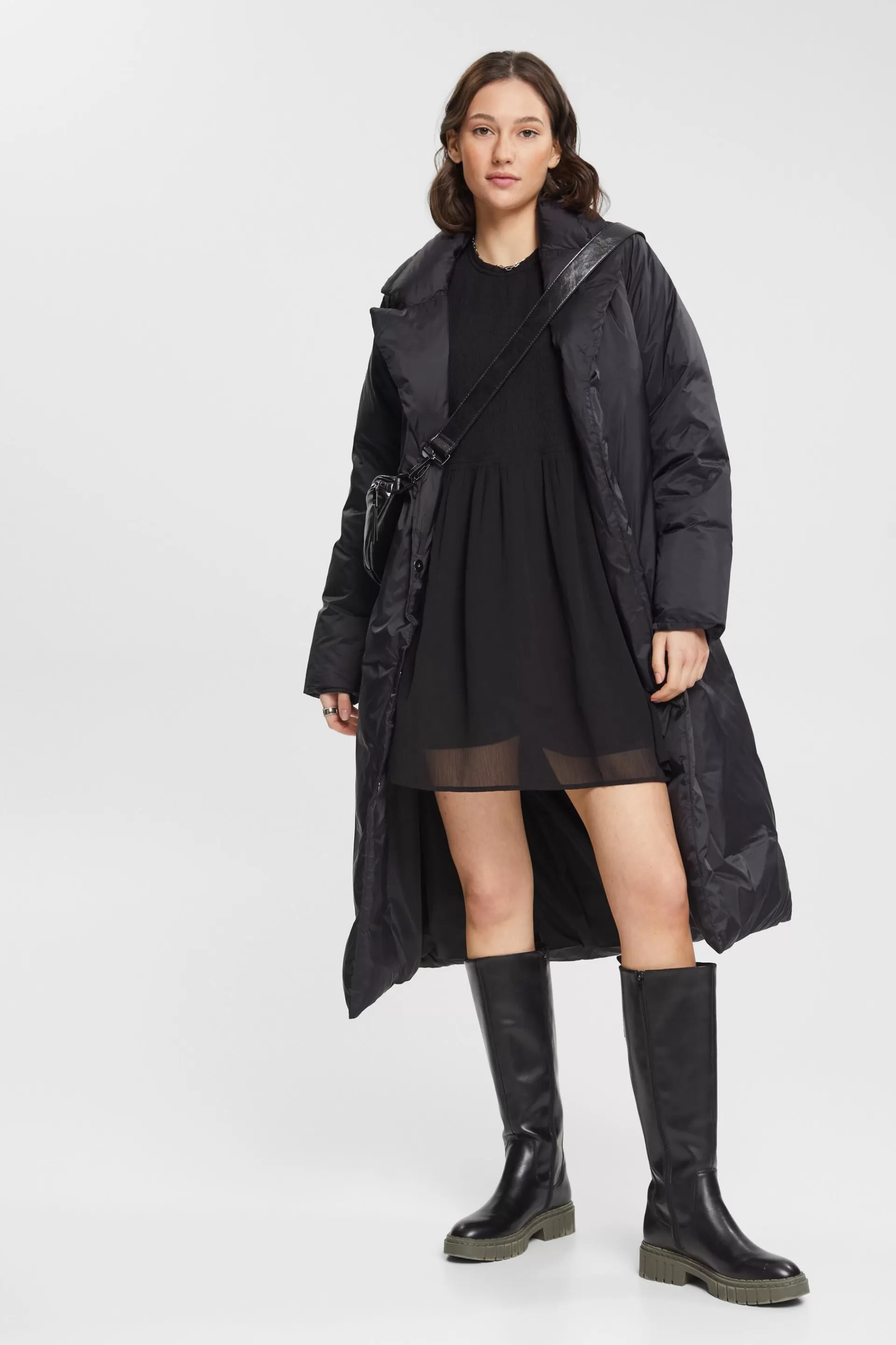 Minikleid aus Chiffon-ESPRIT Cheap