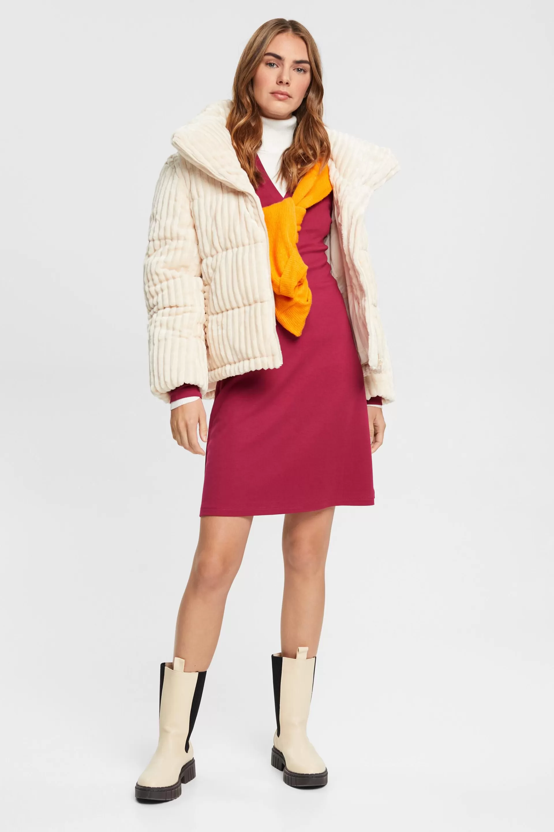 Minikleid mit Polokragen-ESPRIT Outlet