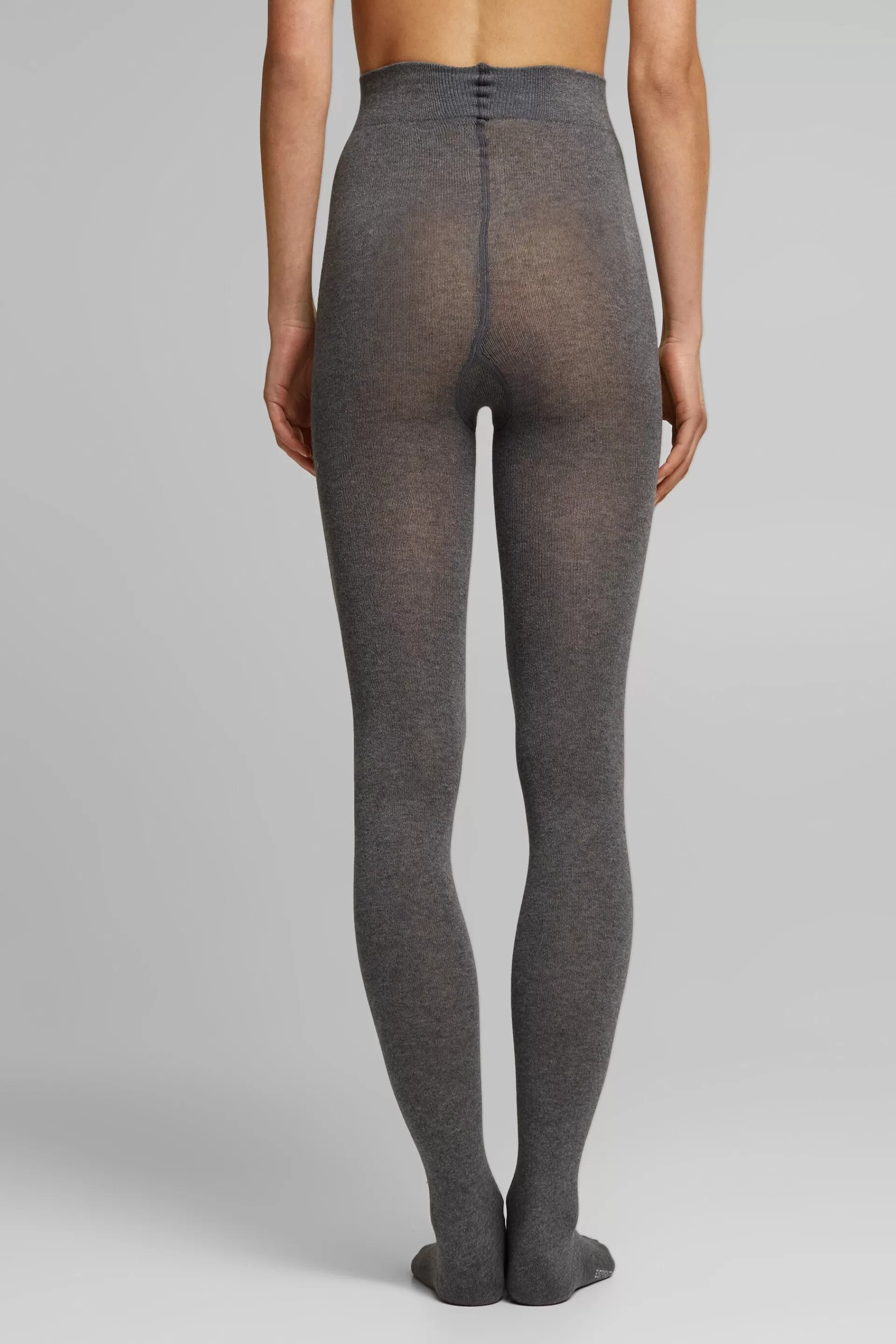 Mit Wolle: Strumpfhose in Melange-Optik-ESPRIT Fashion