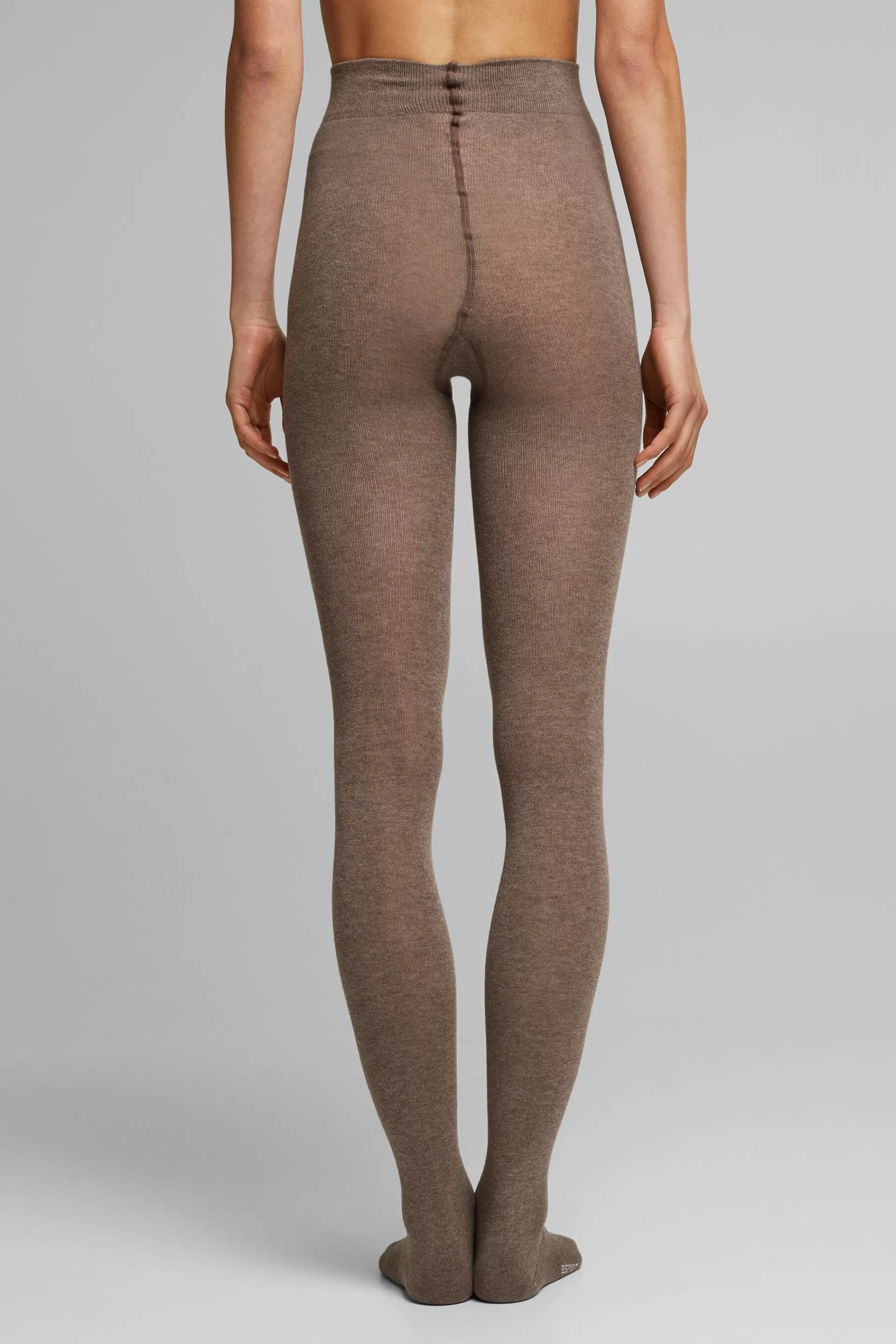 Mit Wolle: Strumpfhose in Melange-Optik-ESPRIT Cheap
