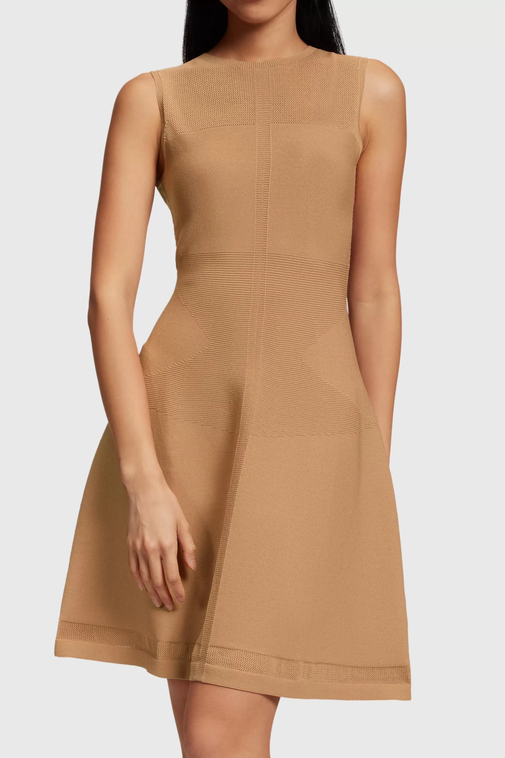 Nahtloses Mesh-Strickkleid-ESPRIT Clearance