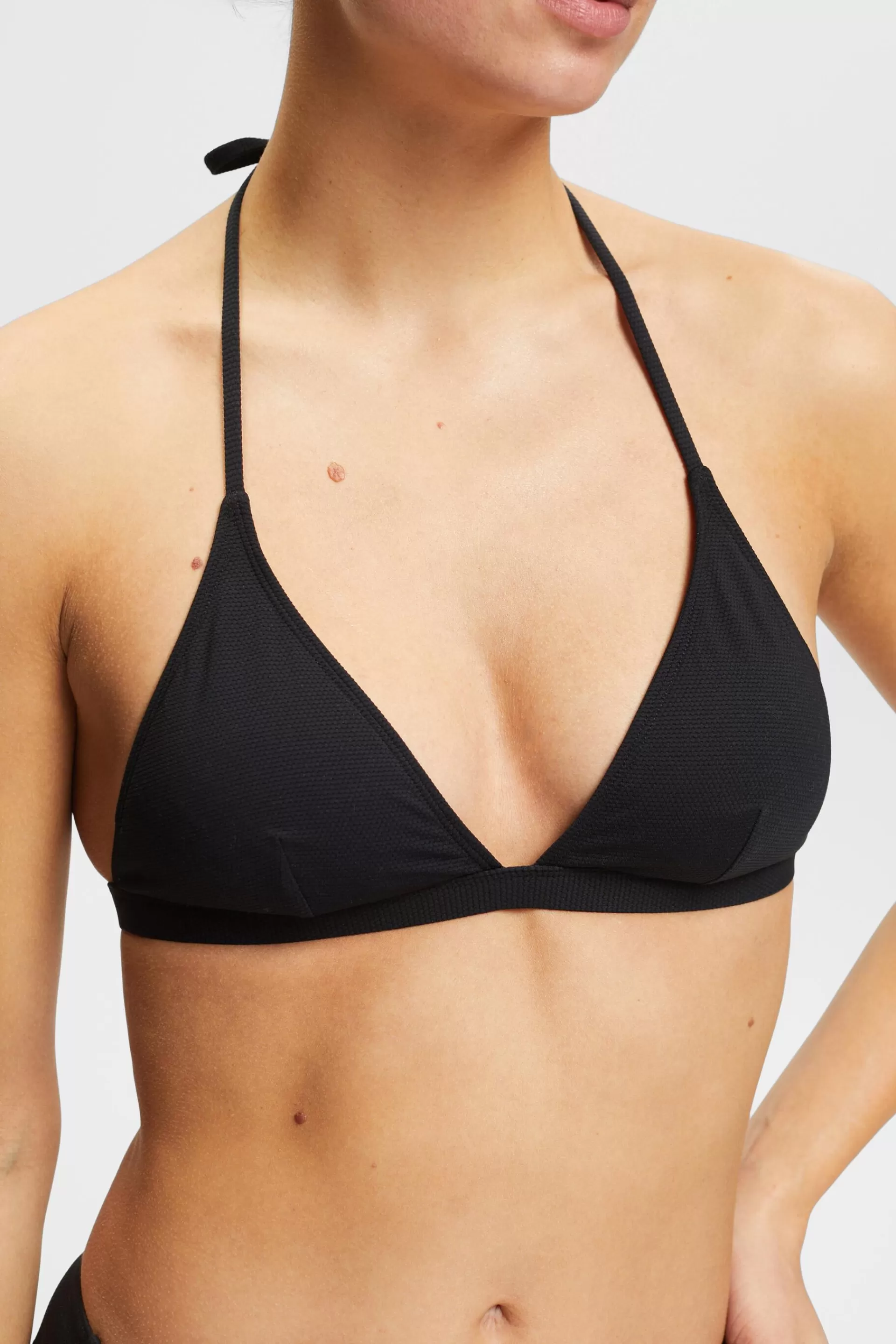 Neckholder-Bikinioberteil mit Bindebändern-ESPRIT Sale