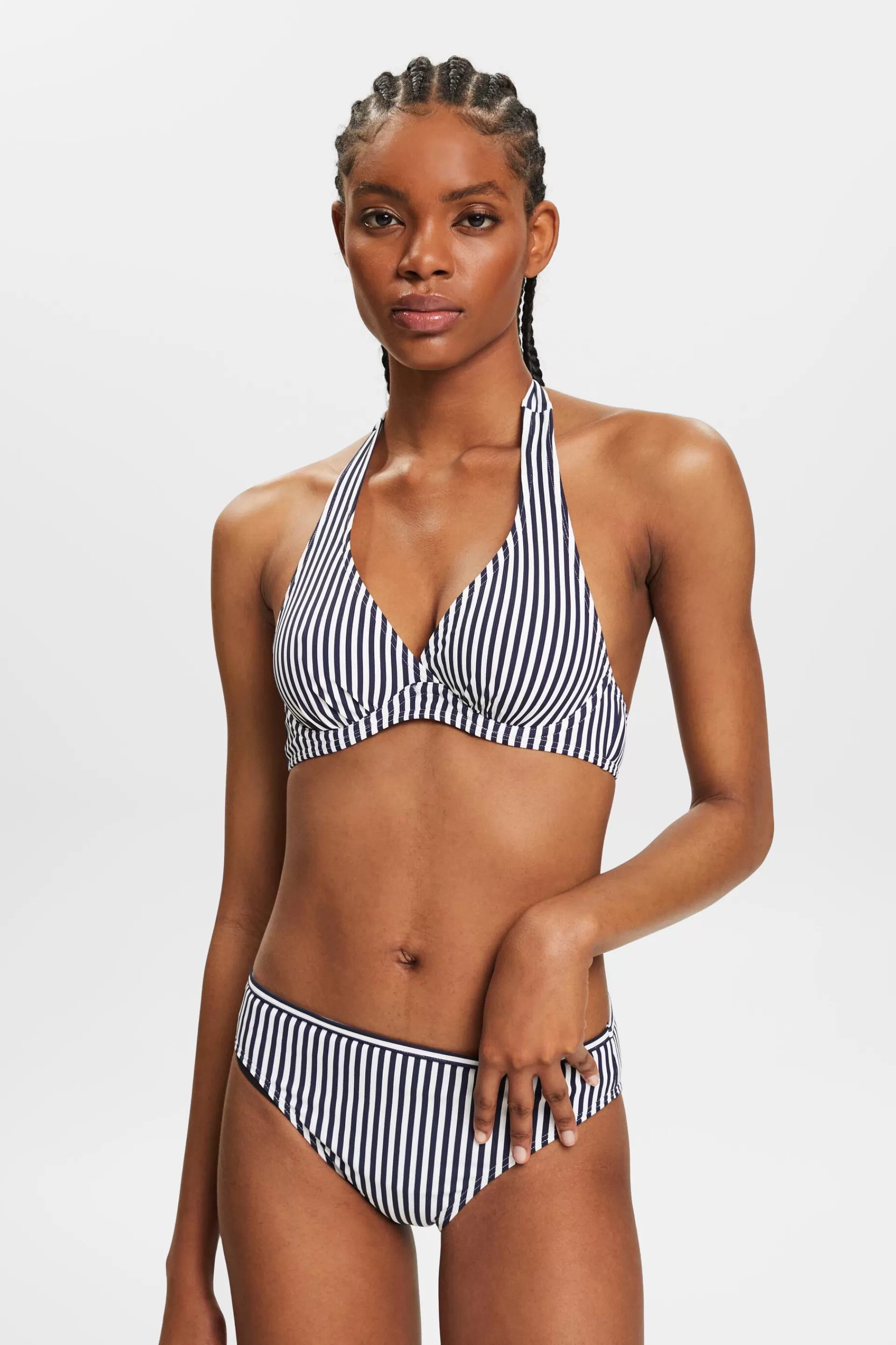 Neckholder-Bikinitop mit Bügeln-ESPRIT Fashion