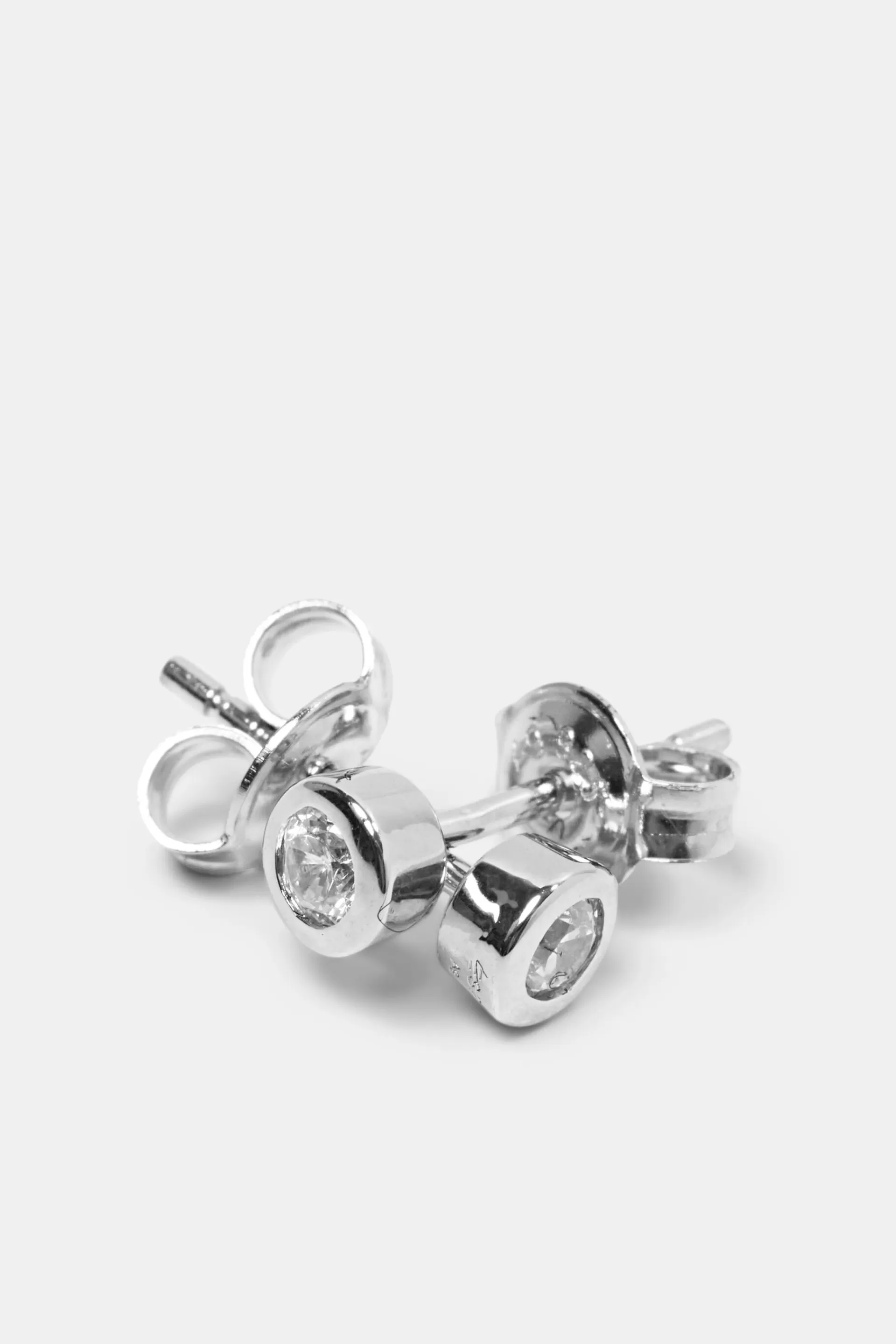 Ohrstecker aus Sterlingsilber mit Zirkonia-ESPRIT Cheap