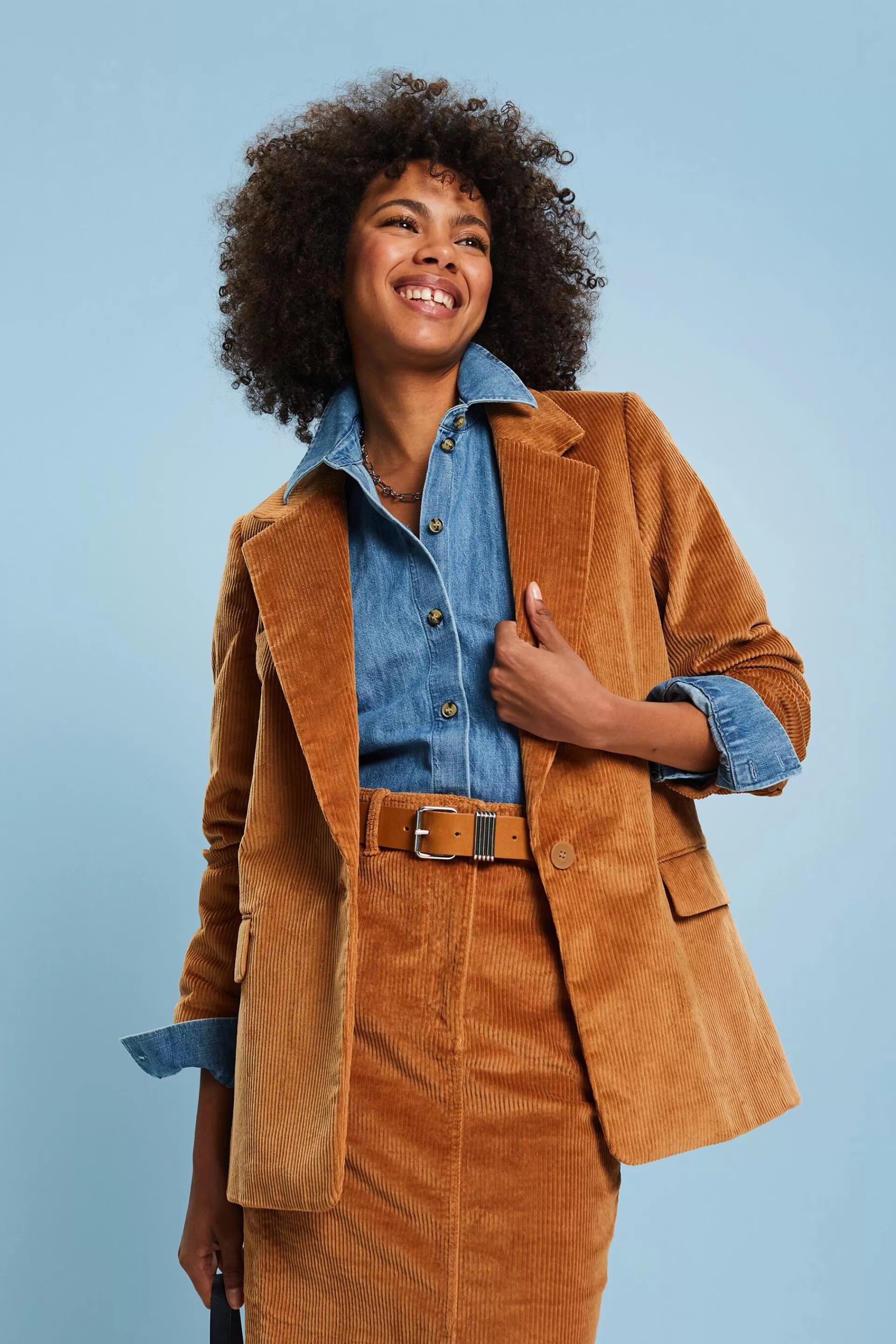 Oversize-Cordblazer-ESPRIT Discount