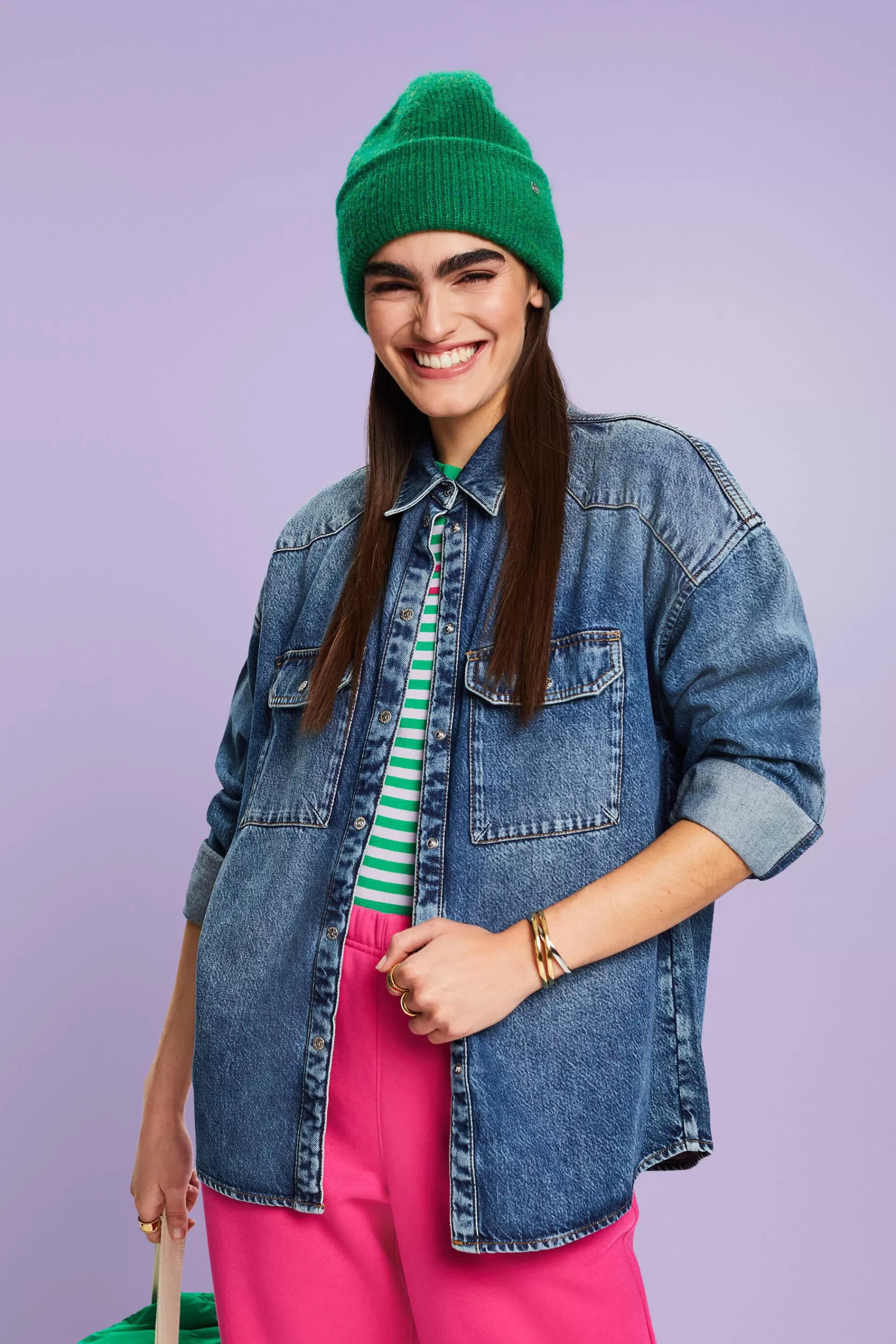 Oversize-Jeanshemd-ESPRIT Sale