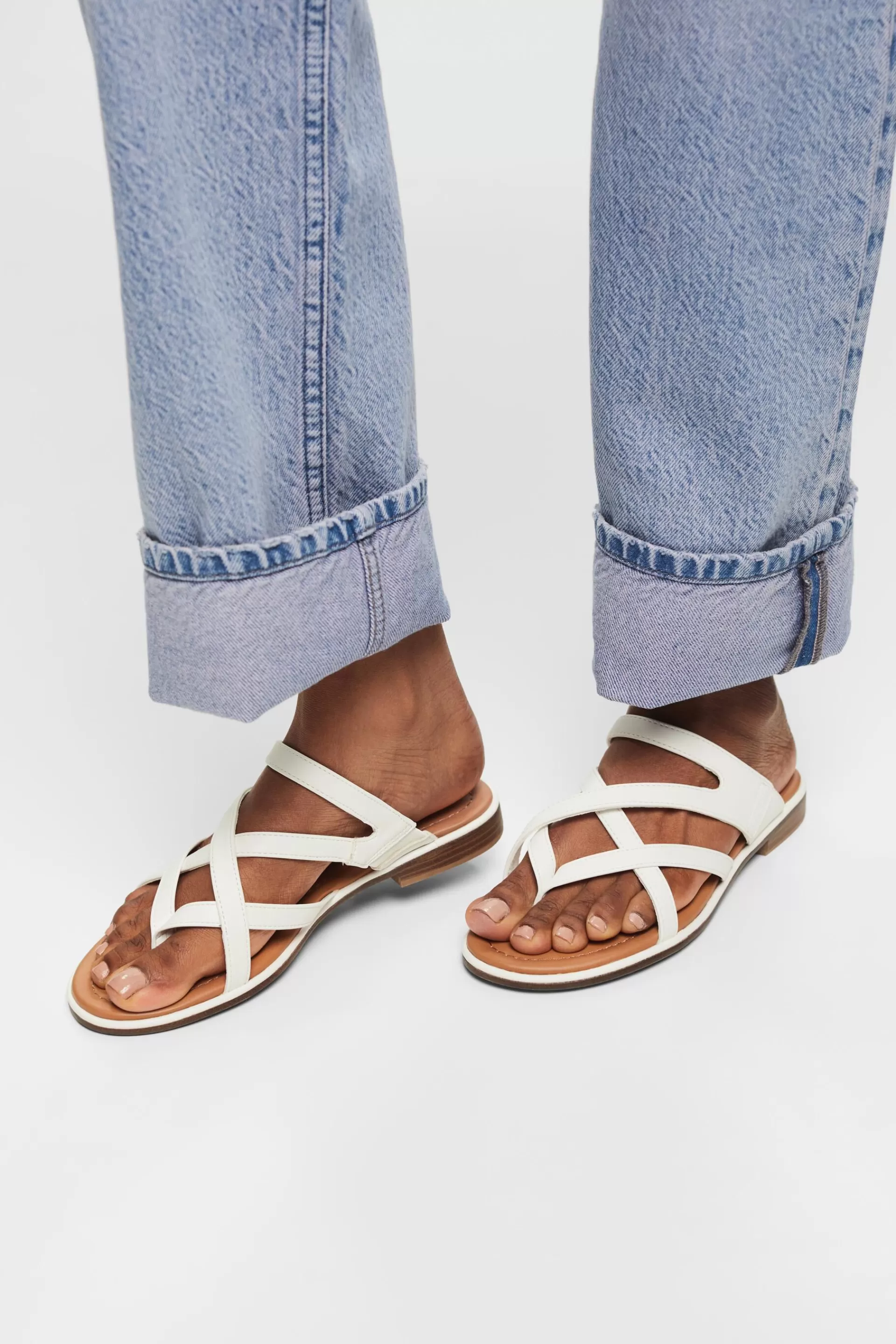 Pantoletten mit Riemen-ESPRIT Discount