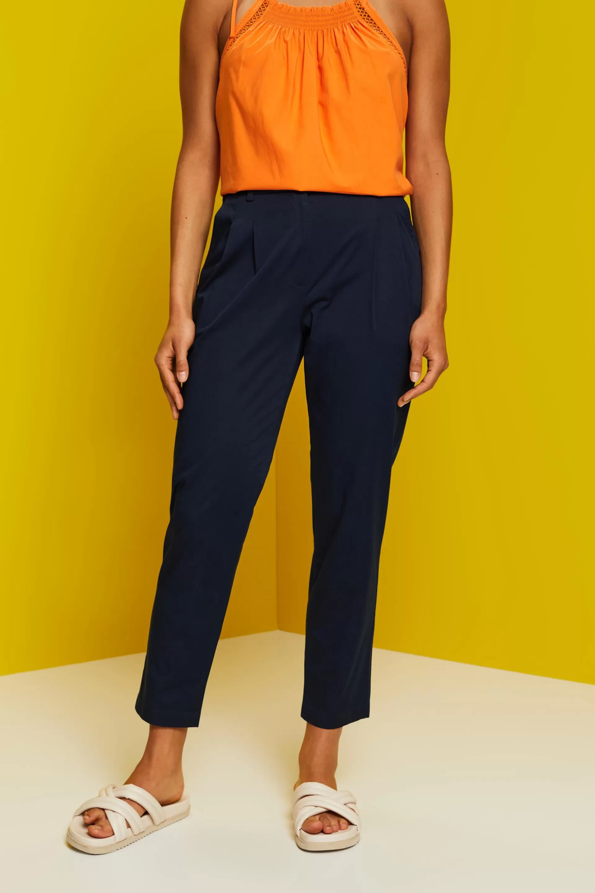 Pants woven-ESPRIT Online