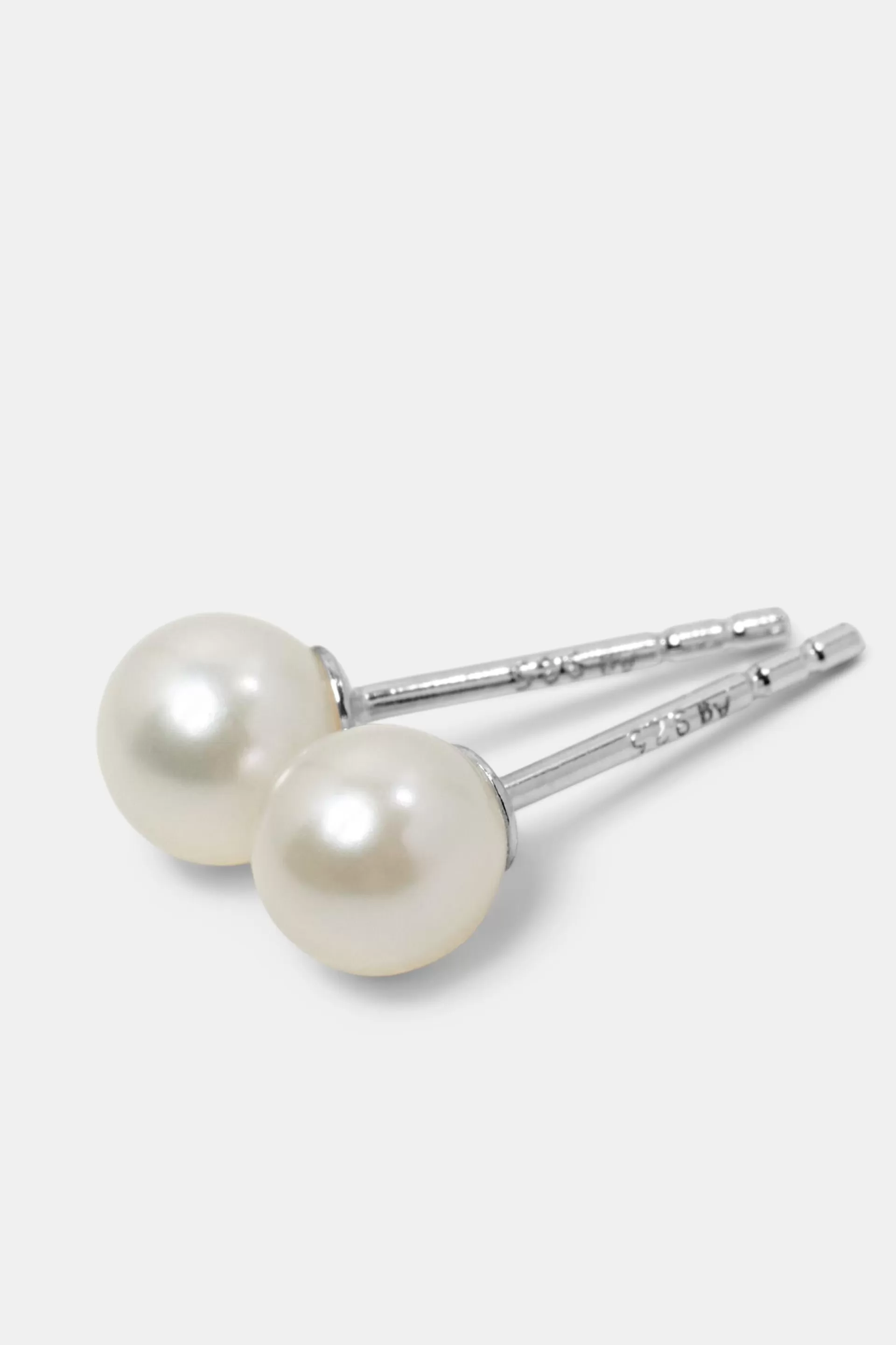 Perlenohrringe aus Sterlingsilber-ESPRIT Shop