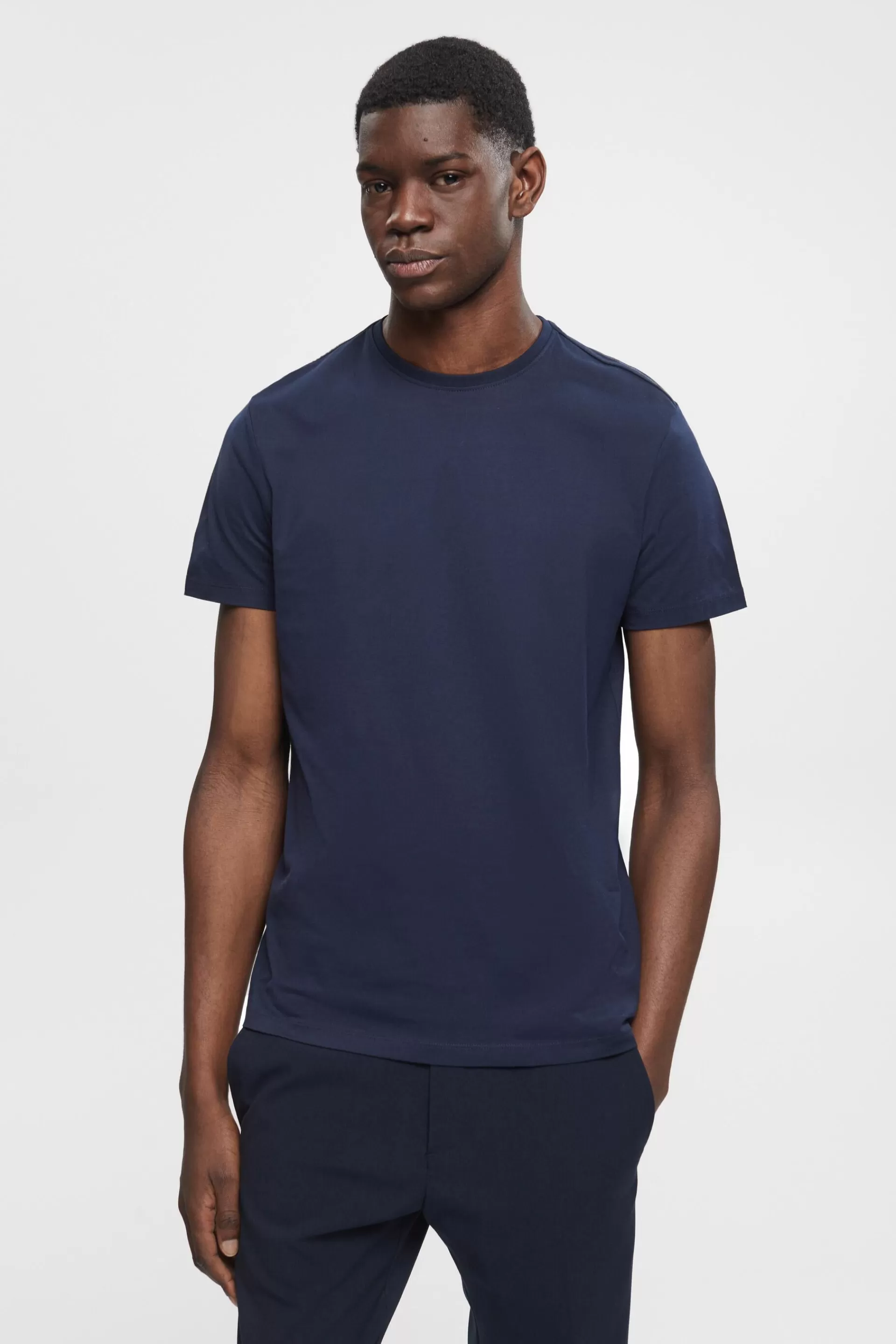 Pima-Baumwoll-T-Shirt im Slim Fit-ESPRIT Outlet