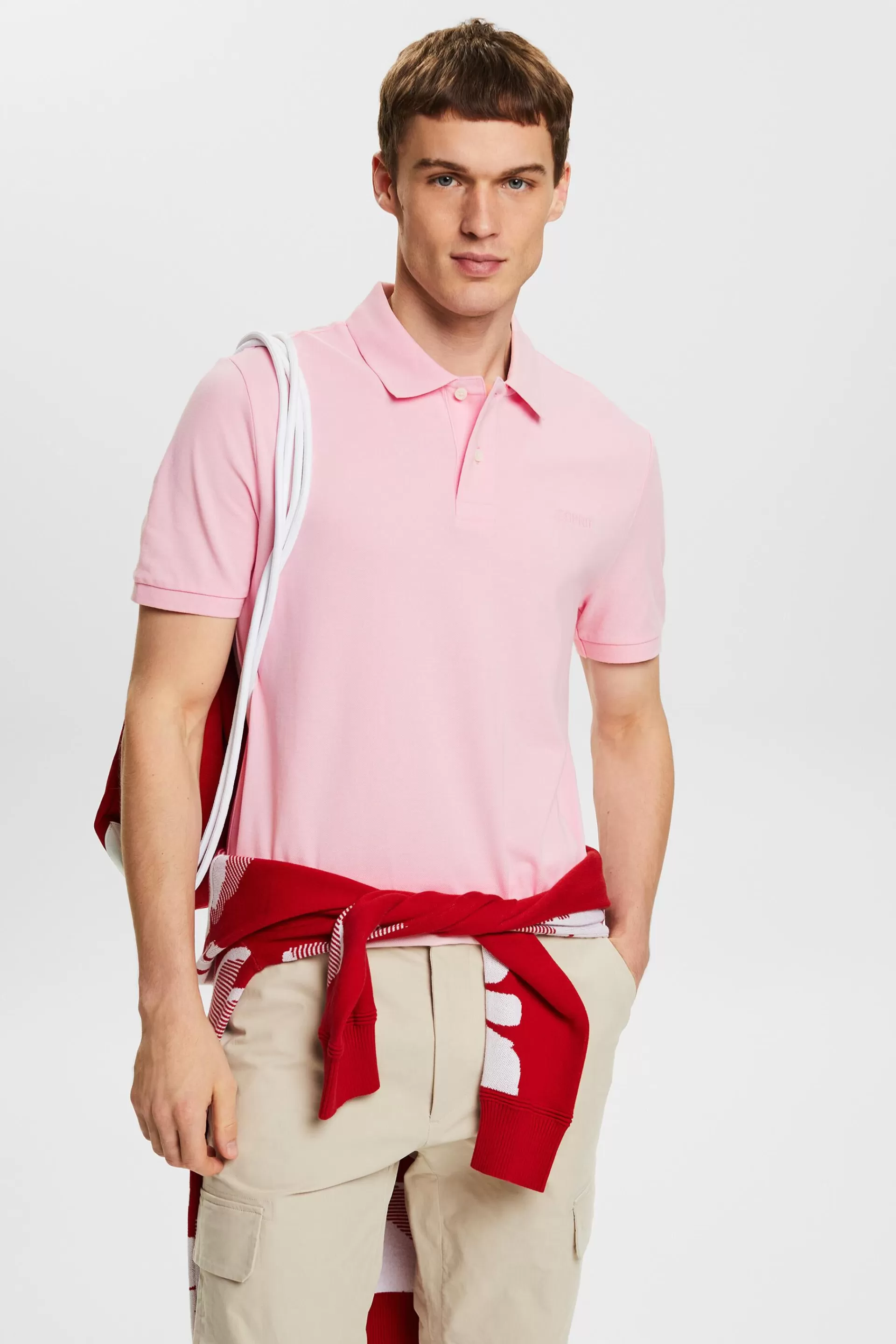Piqué-Poloshirt-ESPRIT Sale