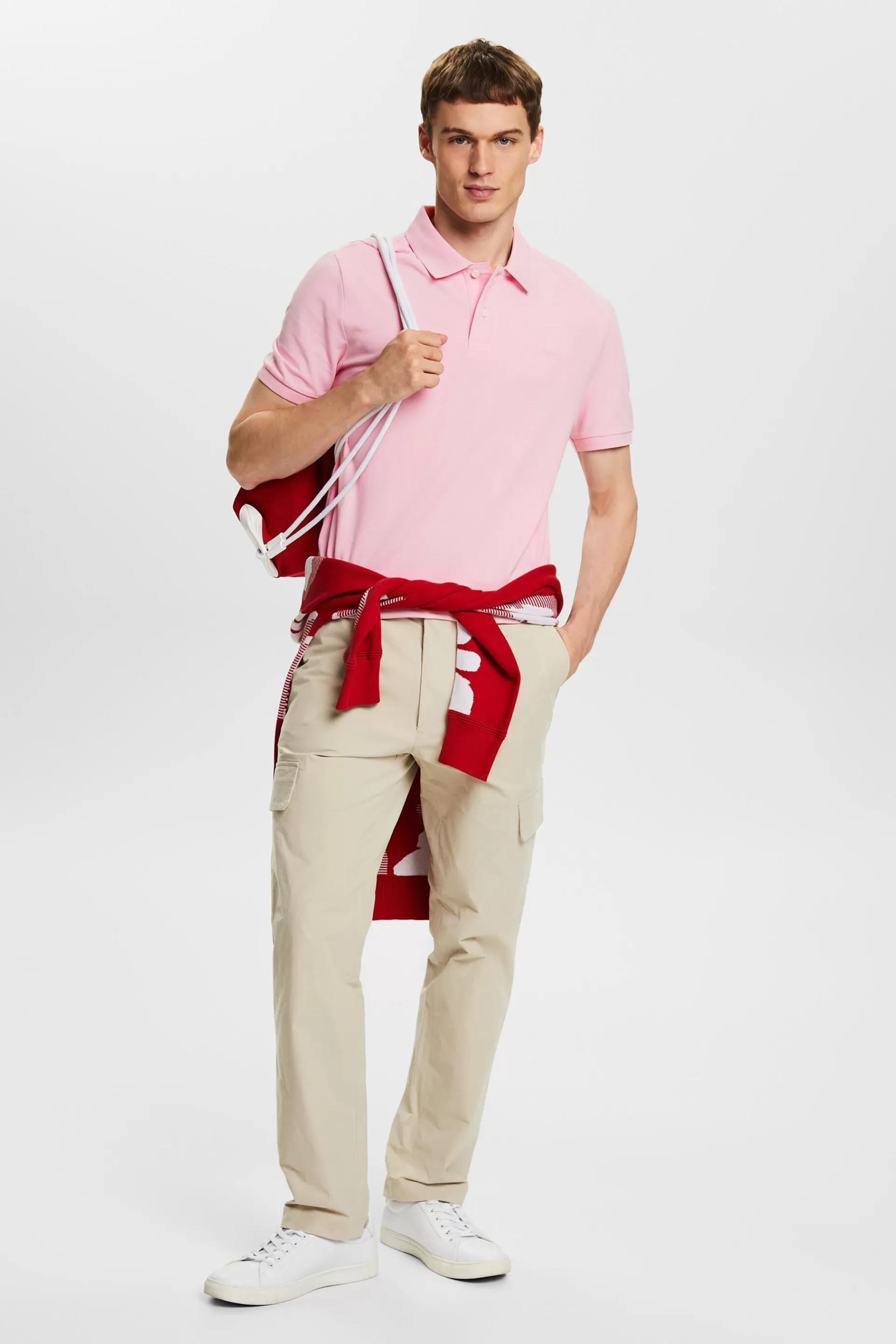 Piqué-Poloshirt-ESPRIT Sale