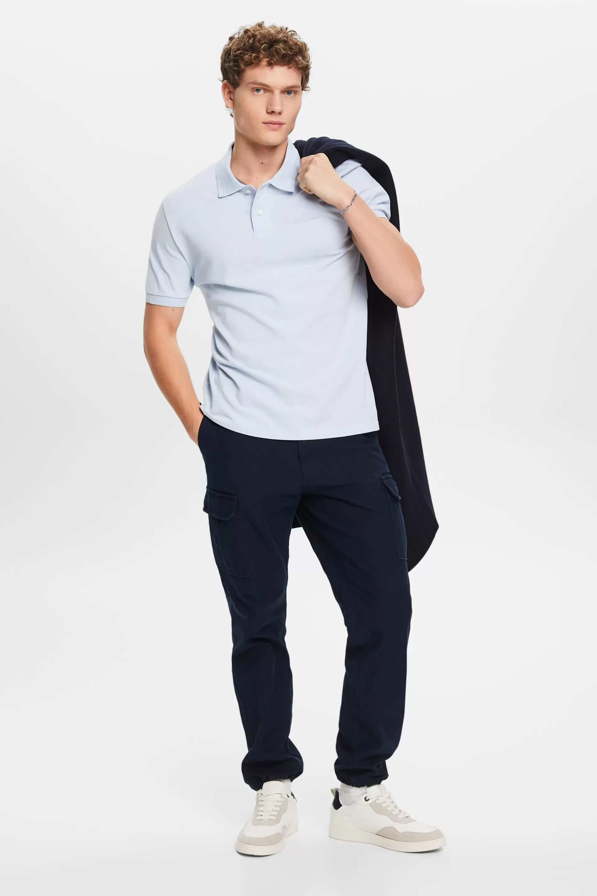 Piqué-Poloshirt-ESPRIT New